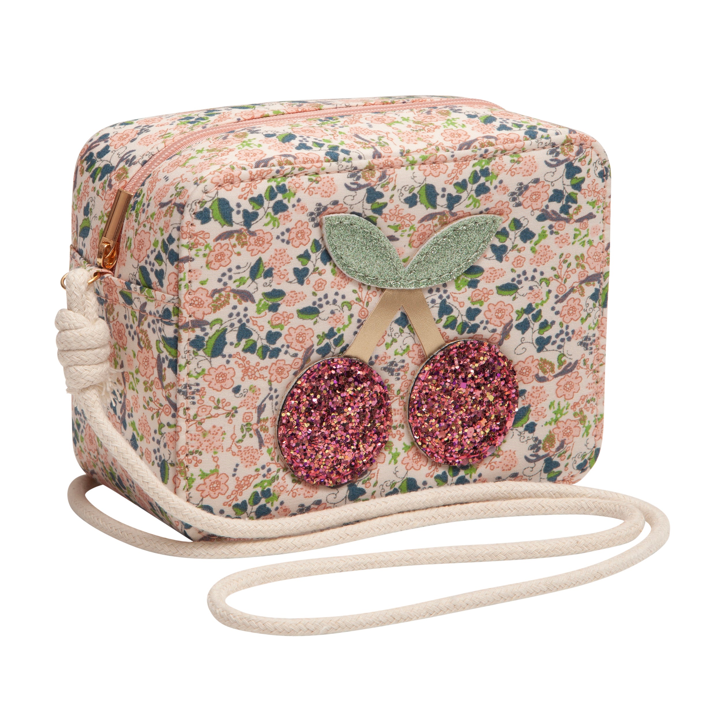 FLORAL CHERRIES BAG