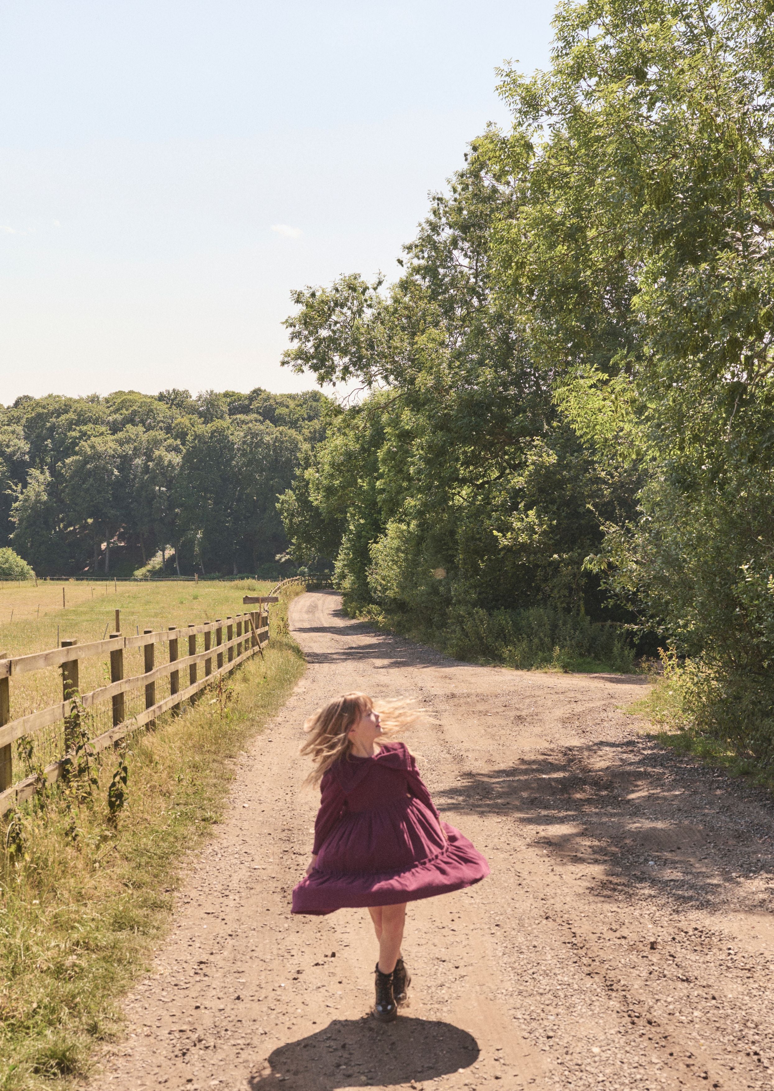 Ava Bow Collar Cord Dress