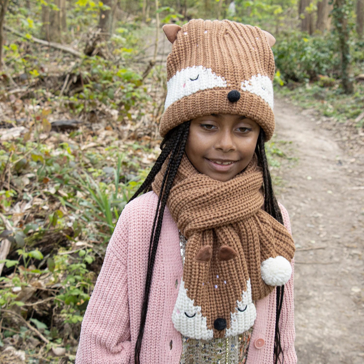 Gorro de punto Rockahula Doris Deer 7-10 años