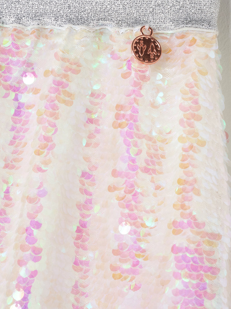 Kiki Iridescent Sequin Skirt