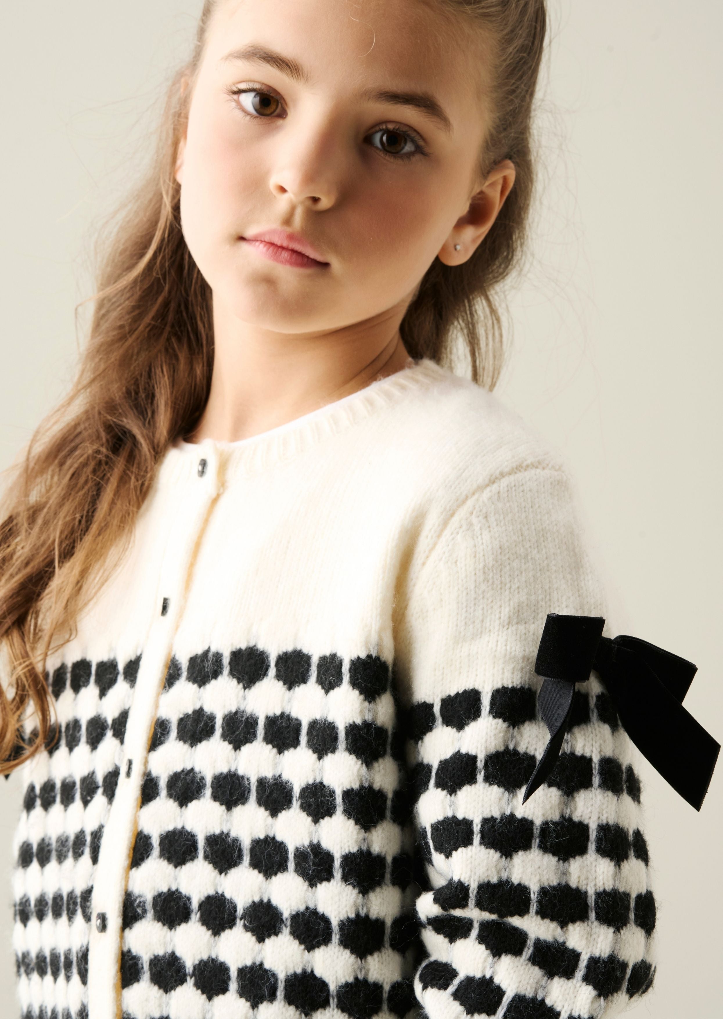 Nina Bow Detail Cardigan