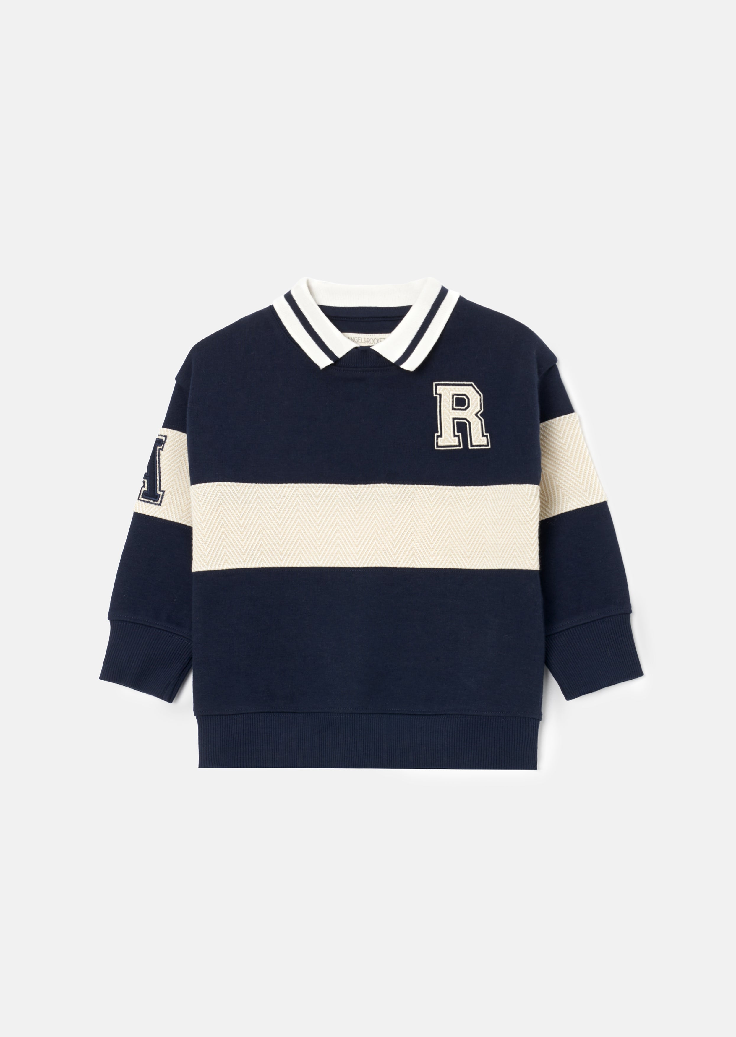 Sweat Varsity Rugby Bébé Slade Navy