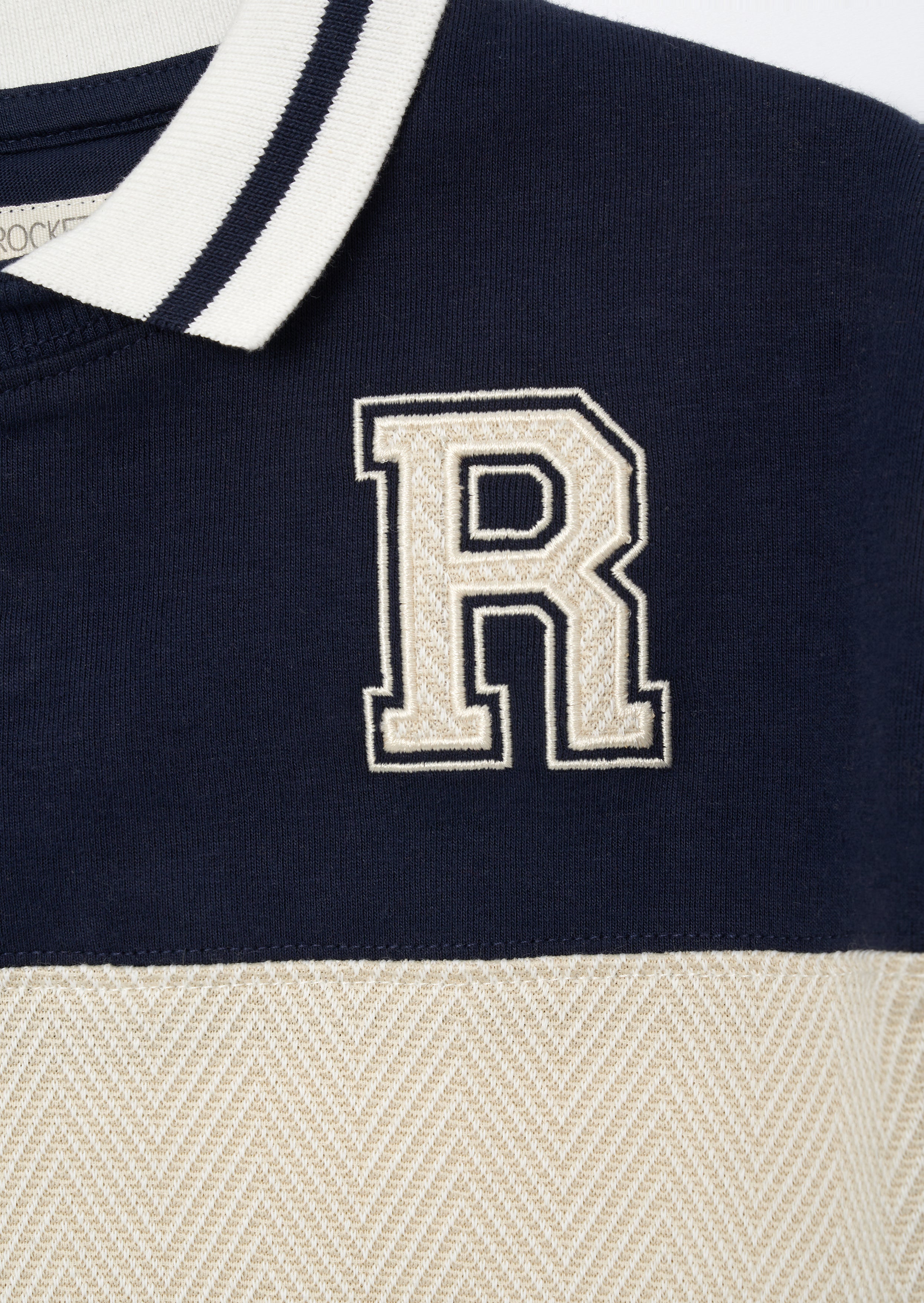 Sweat Varsity Rugby Bébé Slade Navy