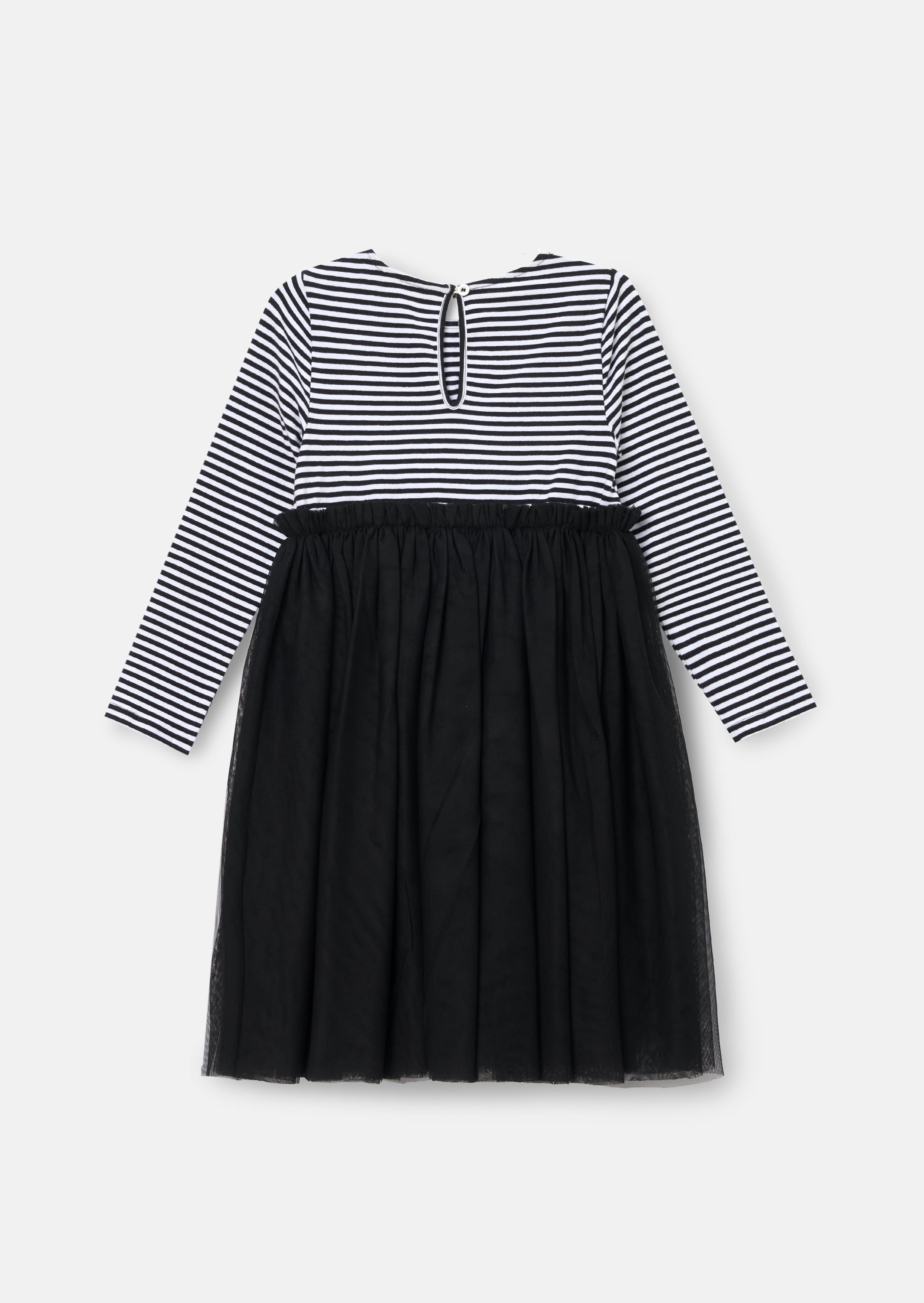 Robe jupe en maille à rayures Carrie
