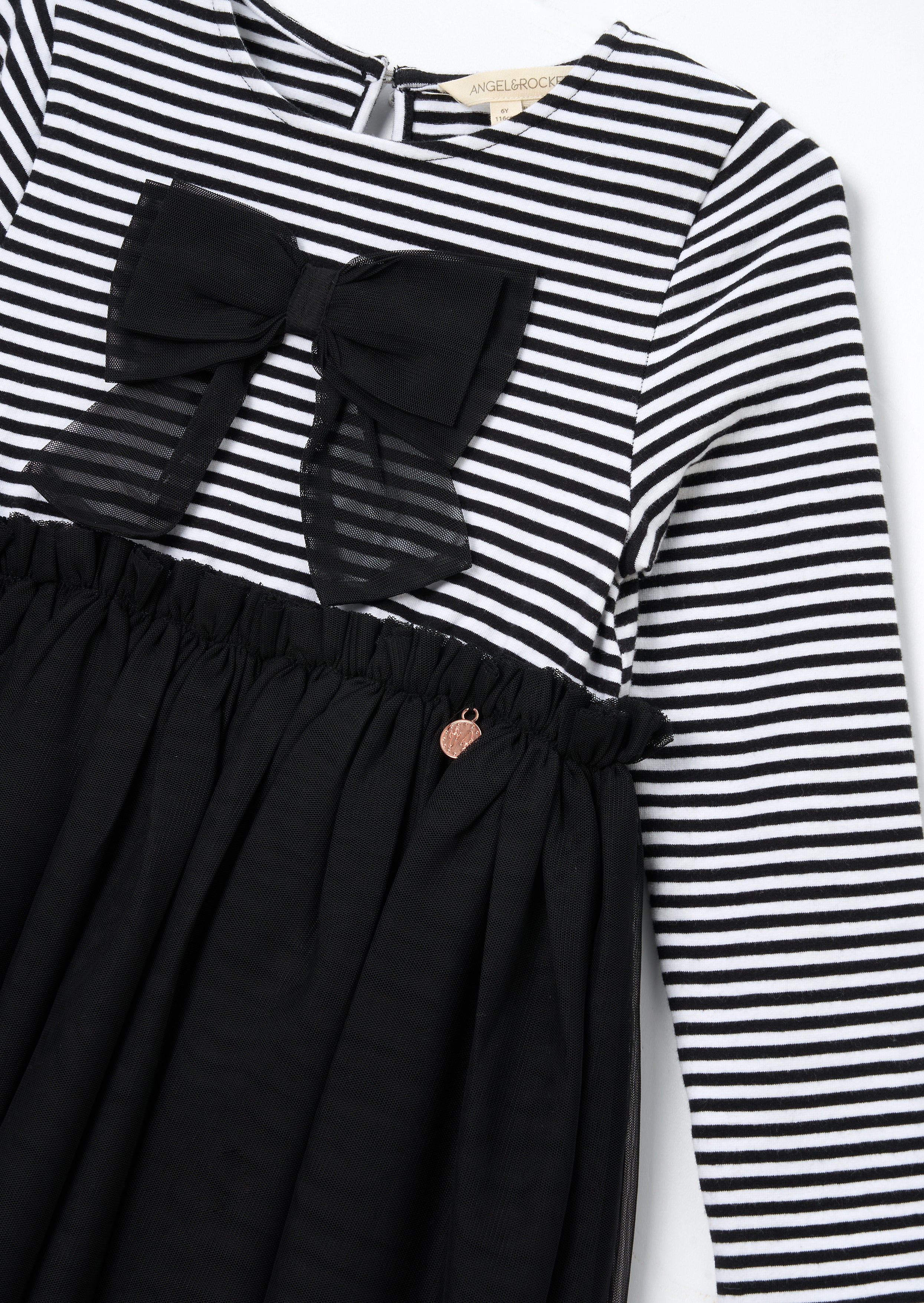 Robe jupe en maille à rayures Carrie