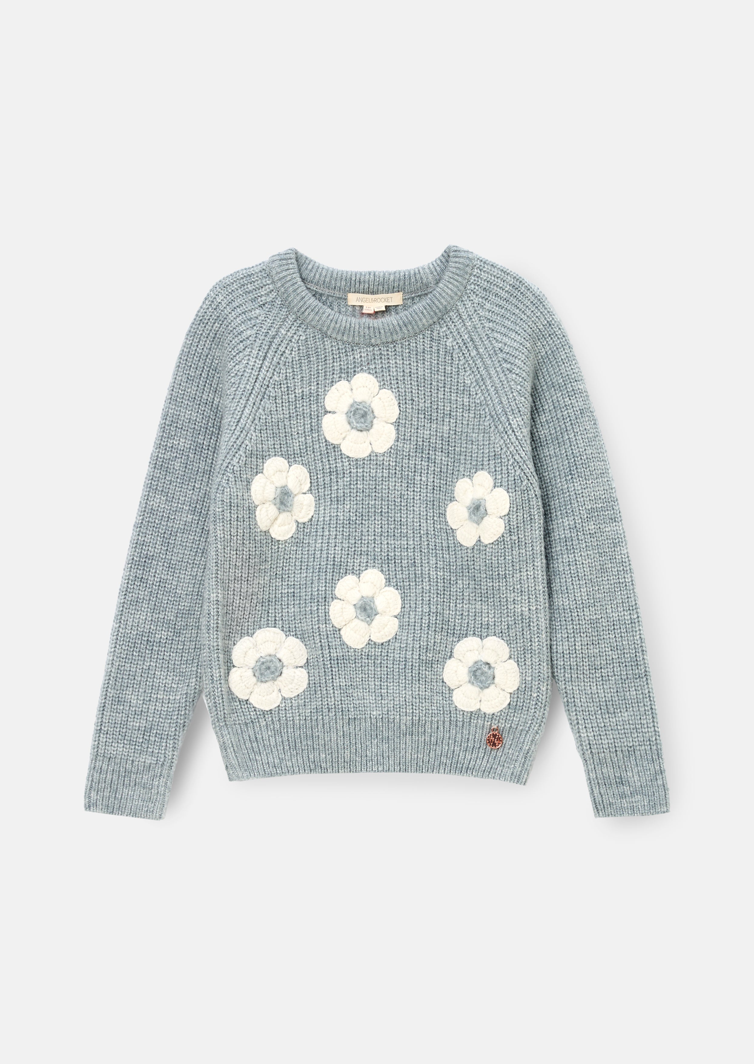 Pull orné de fleurs Rumi