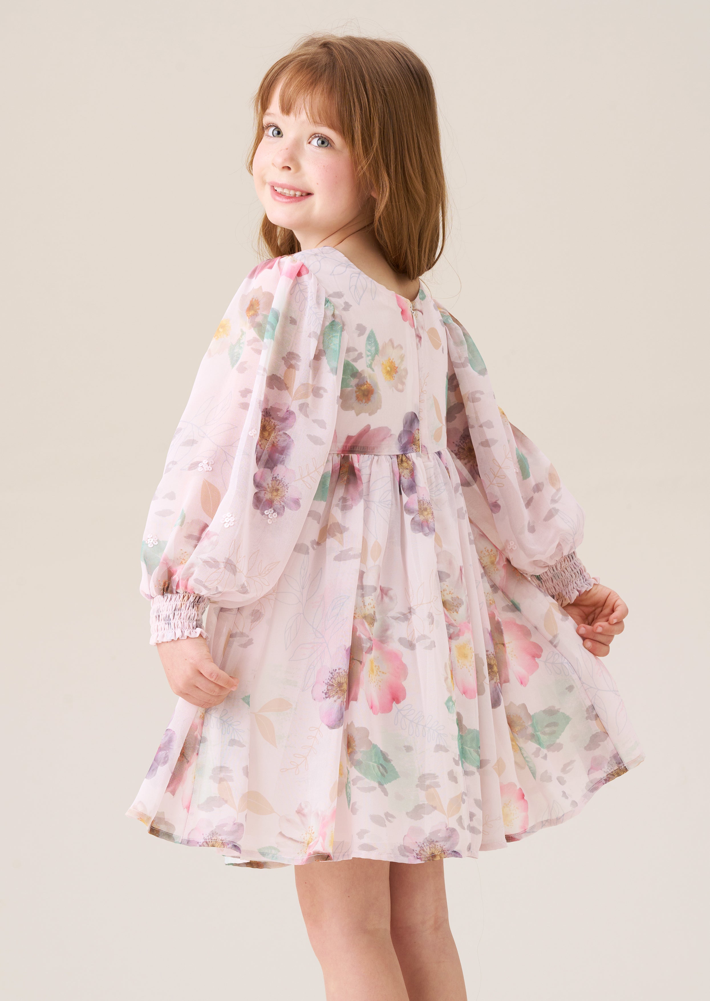 Neve Floral Boho Print Dress