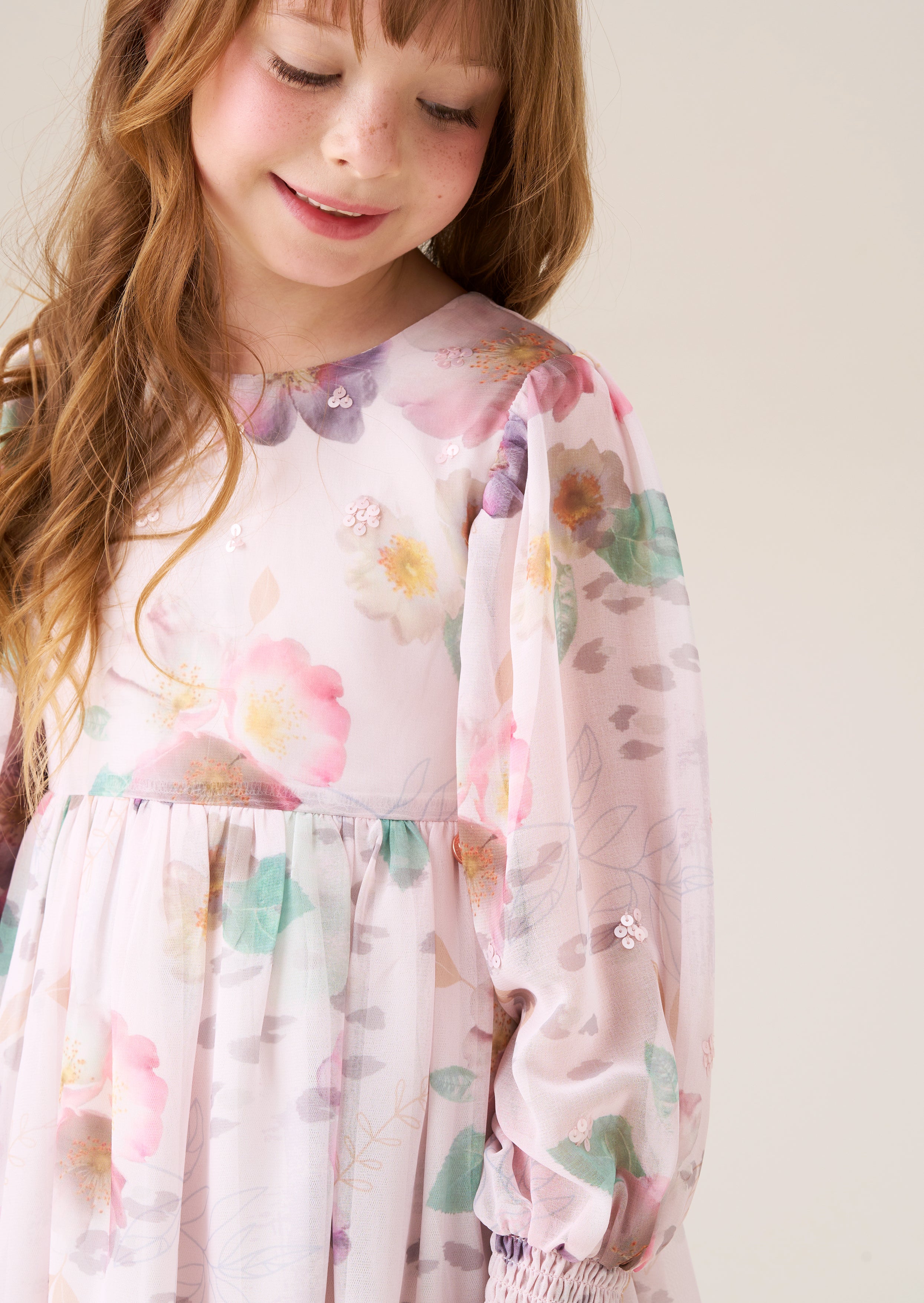 Neve Floral Boho Print Dress