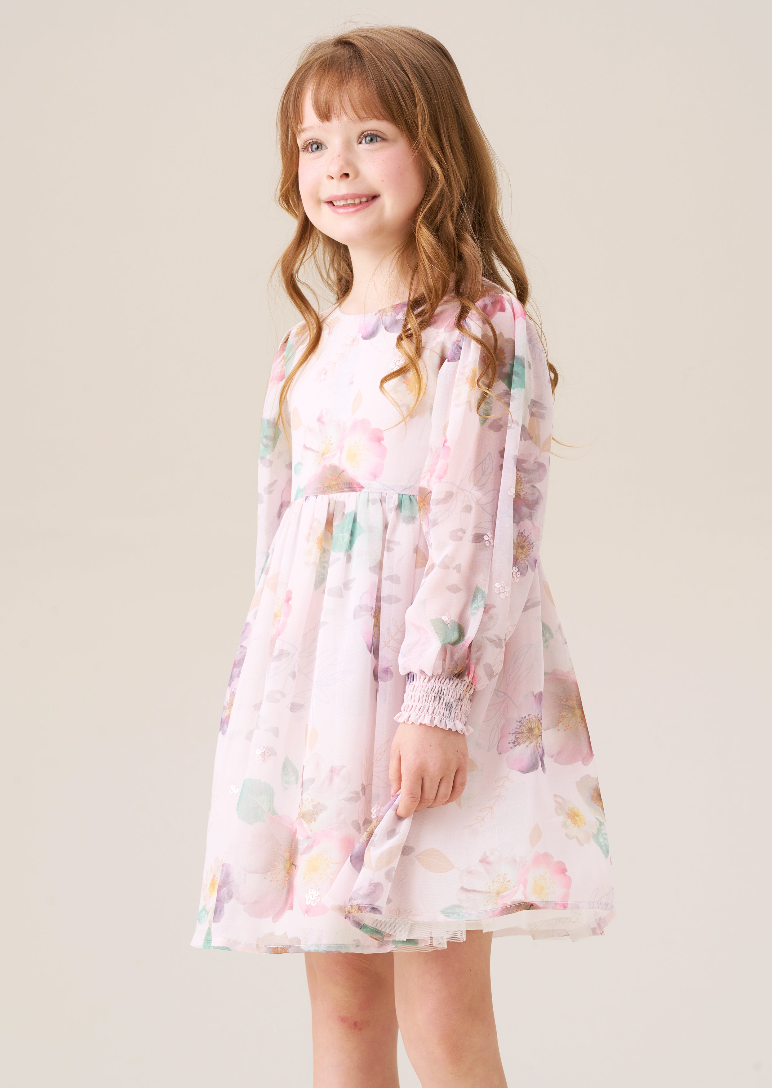 Neve Floral Boho Print Dress