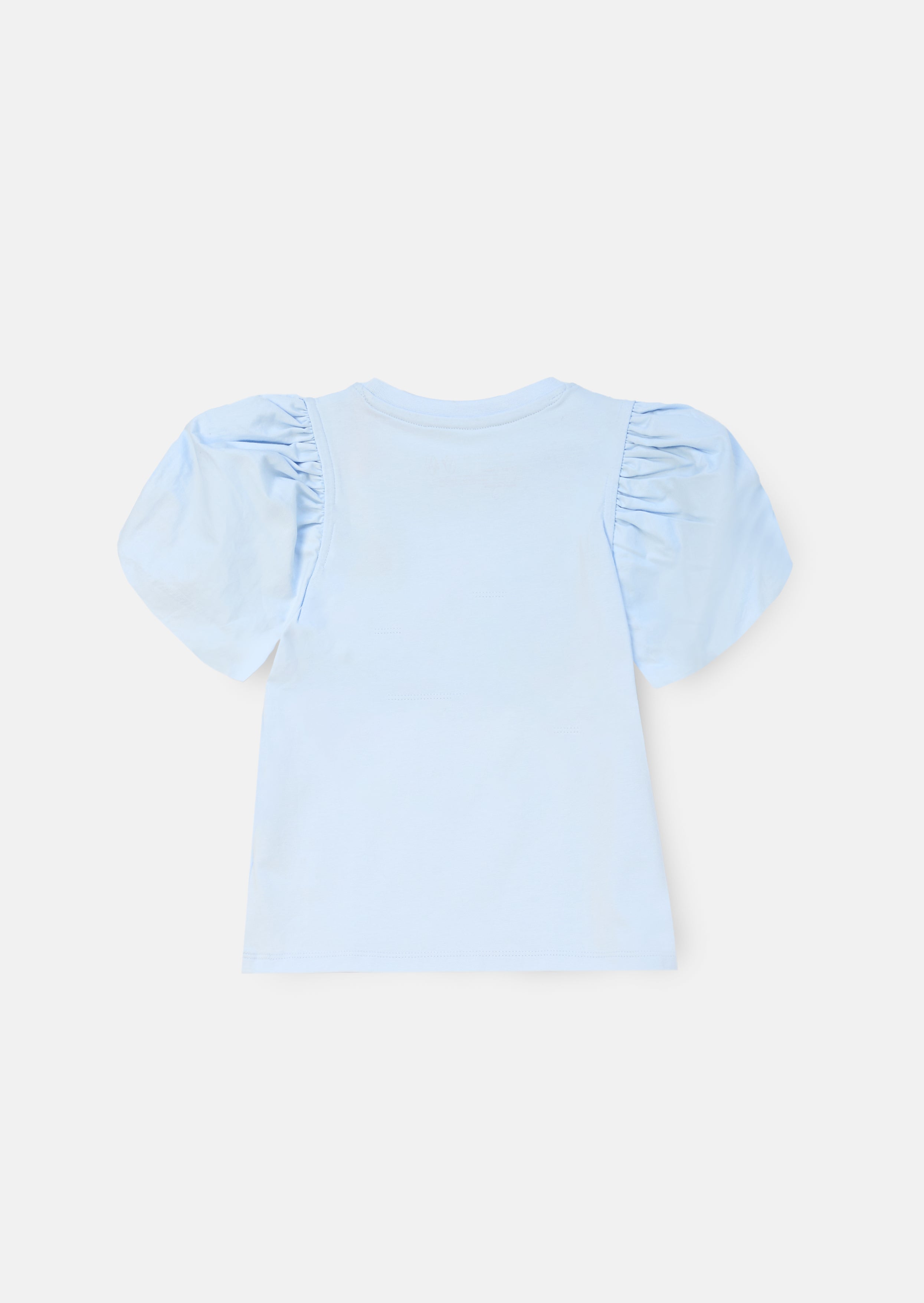 T-shirt Reyna Diamonte à manches bouffantes