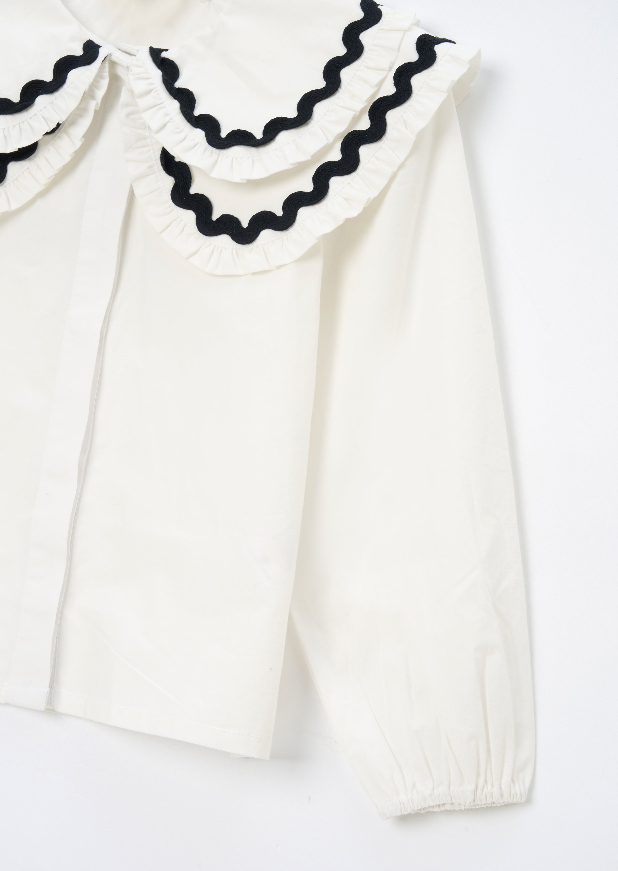Blouse Lola à double col