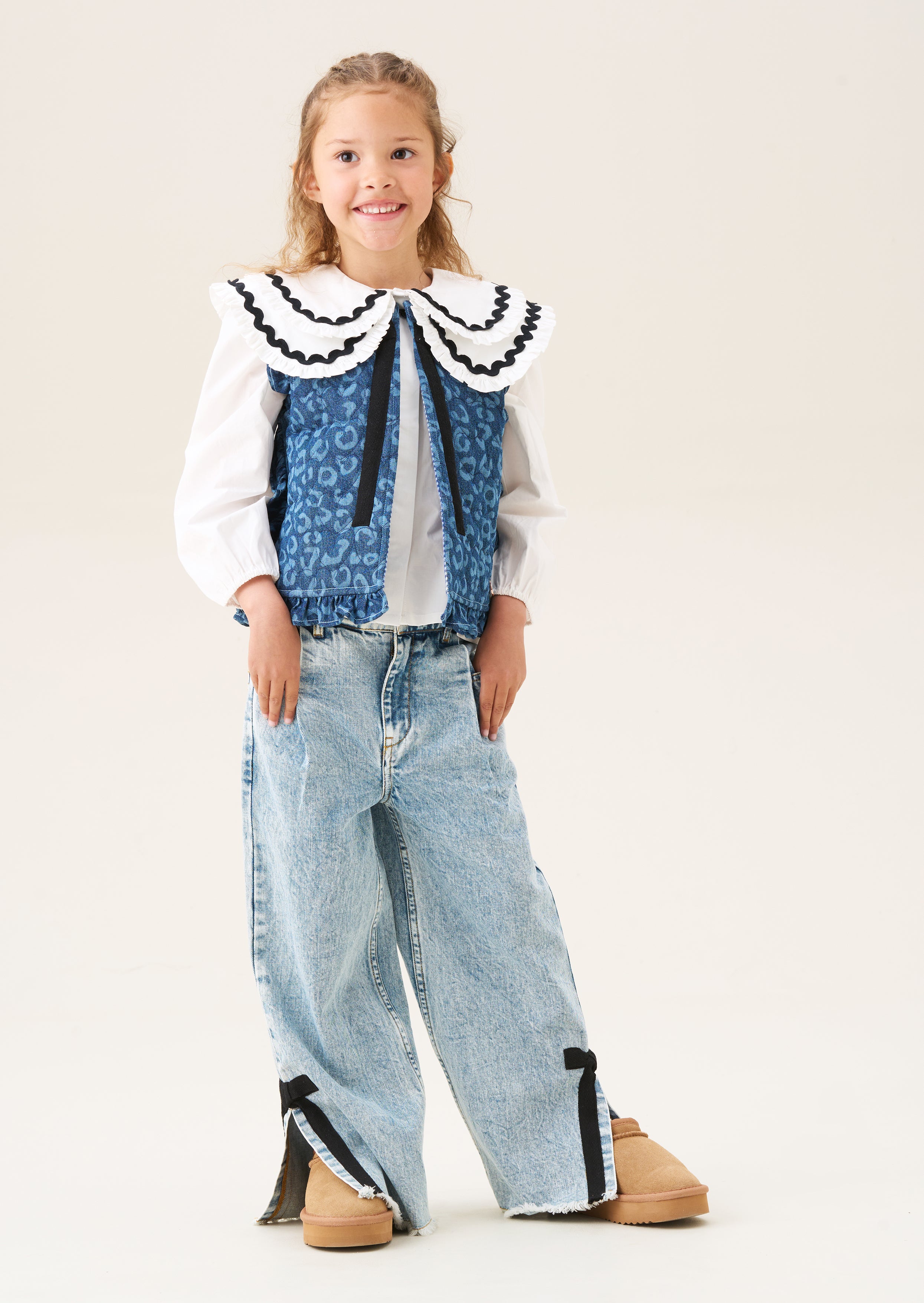 Blouse Lola à double col