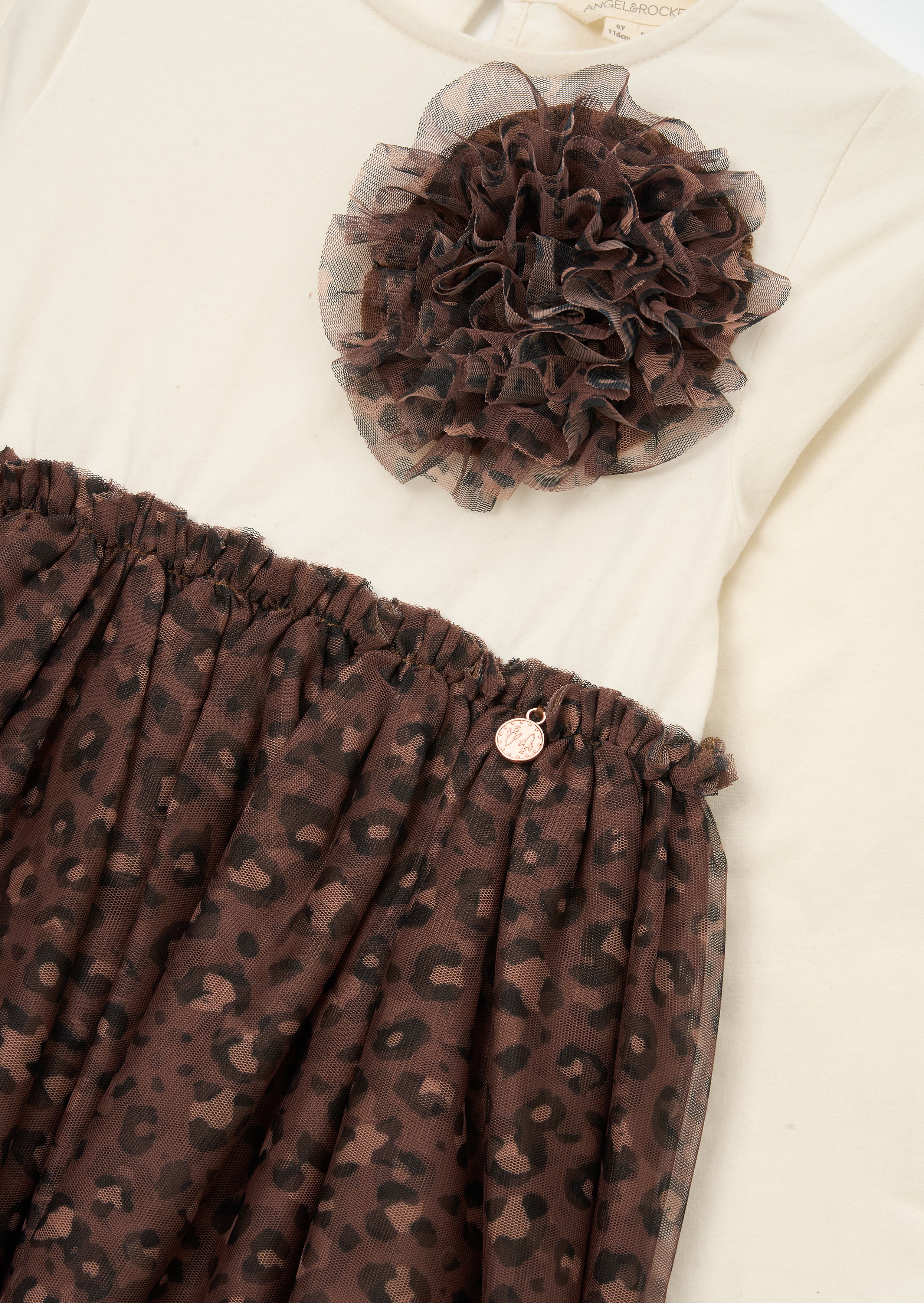 Carrie Corsage Mesh Dress