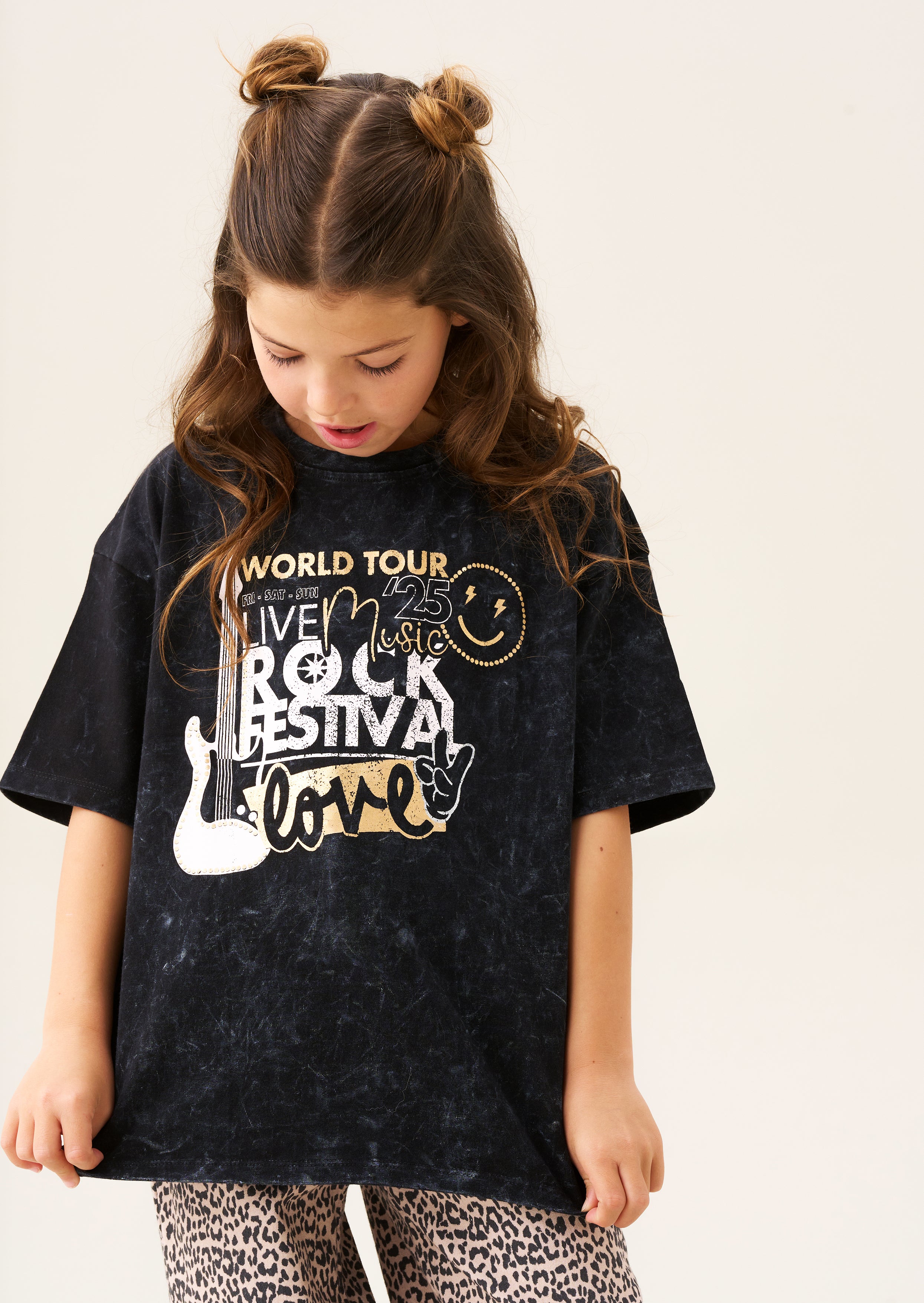 T-shirt Edie Band - Noir