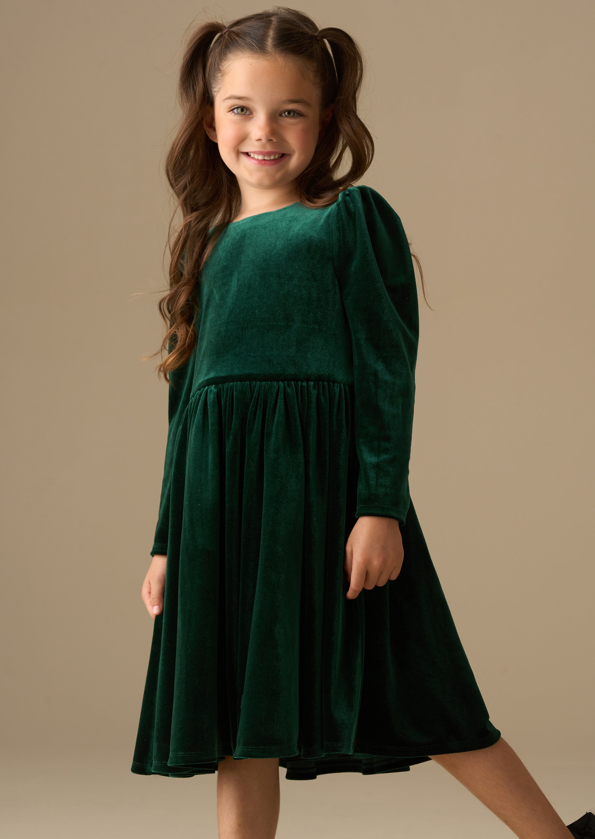 Grace Velvet Bow Back Dress