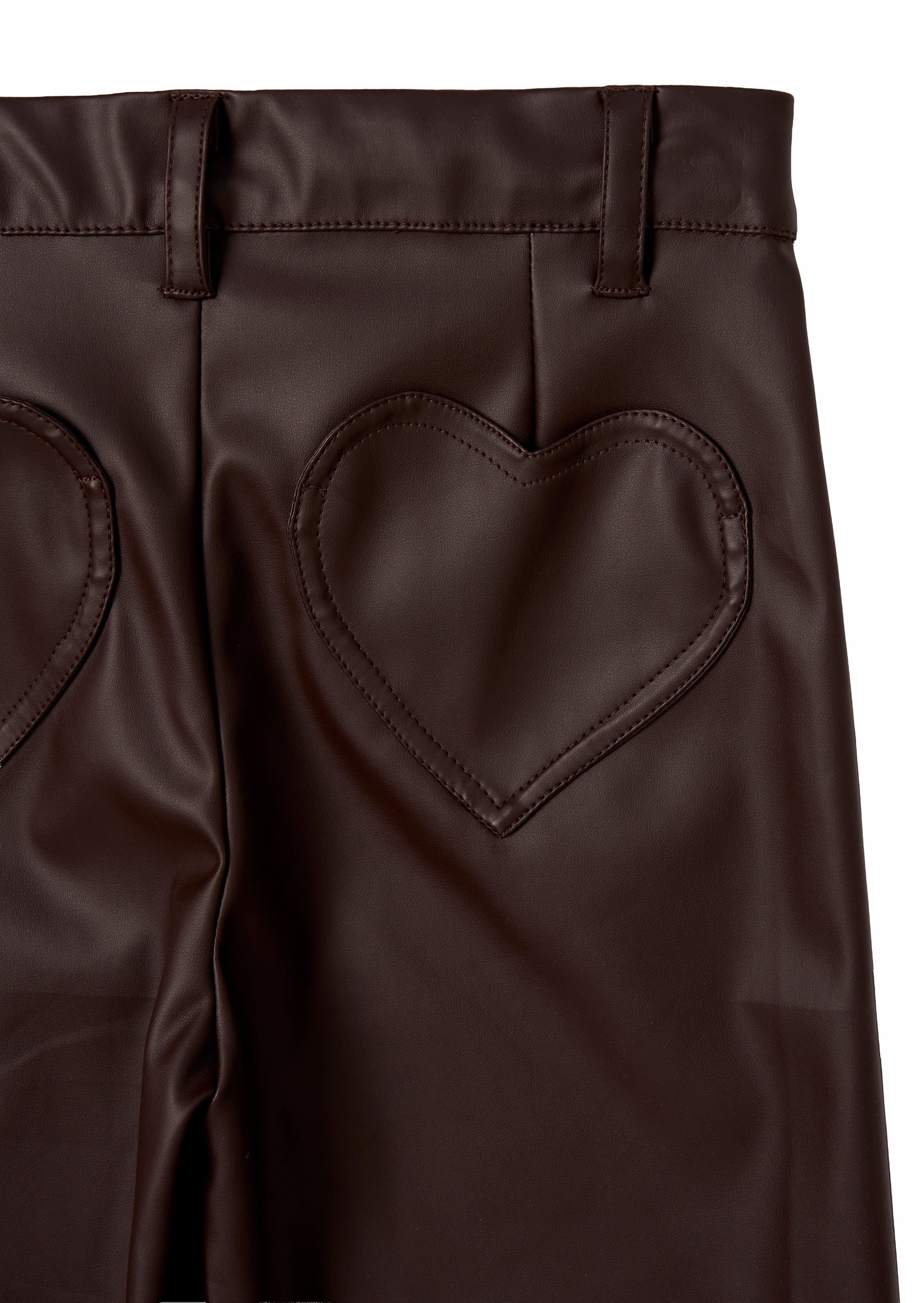 Alana Faux Leather Trousers