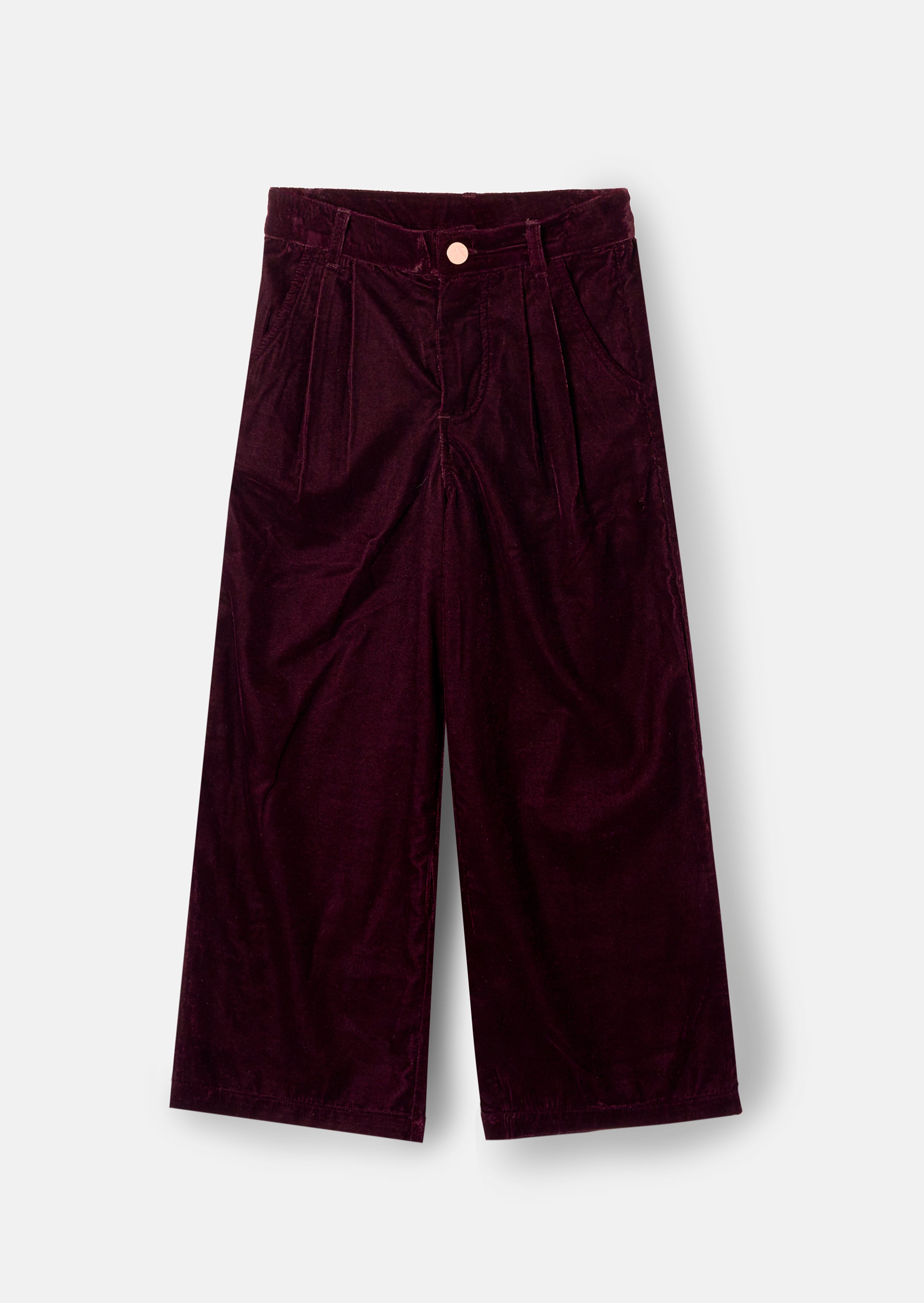 Chloe Velvet Wide Leg Trousers
