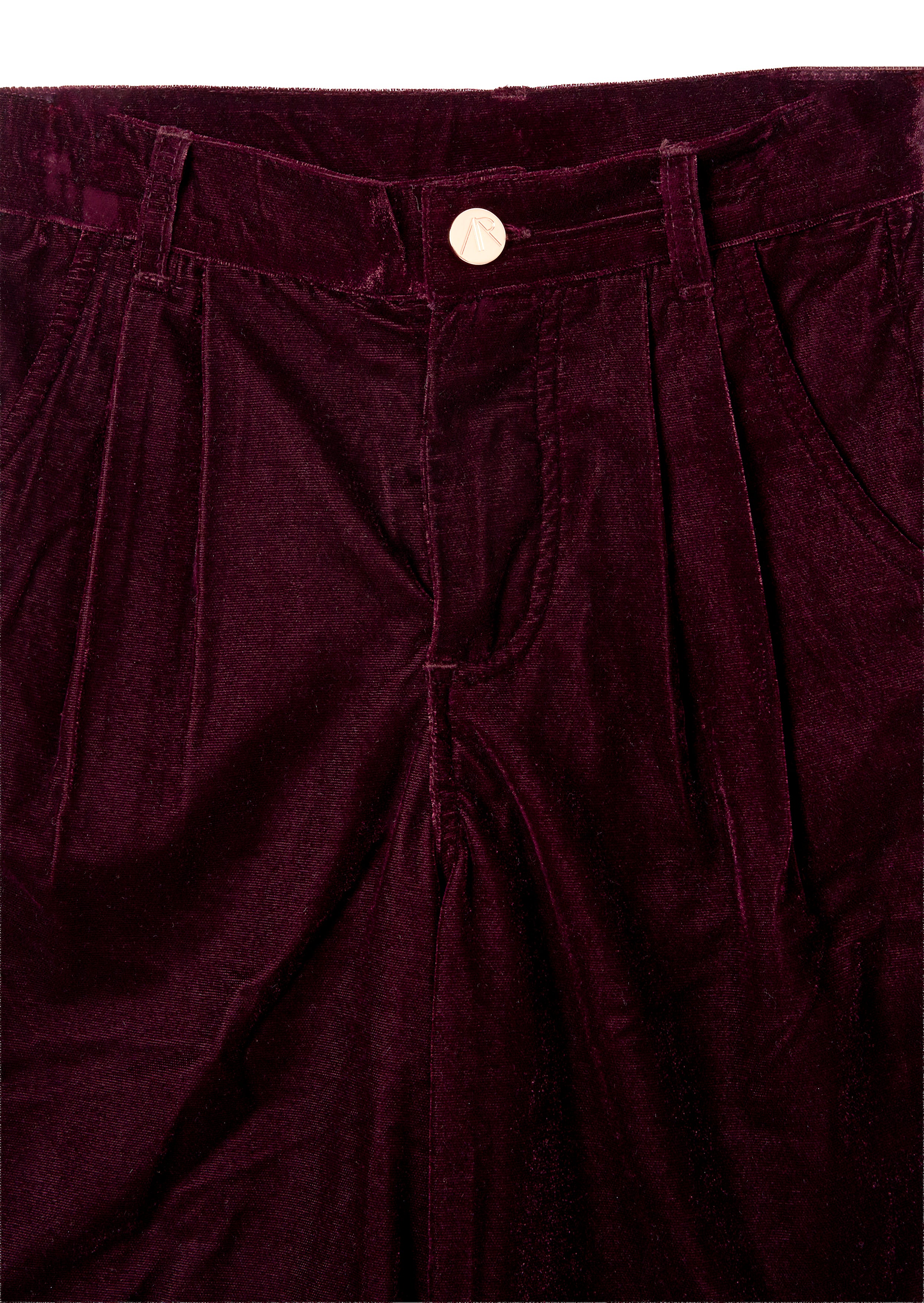 Chloe Velvet Wide Leg Trousers