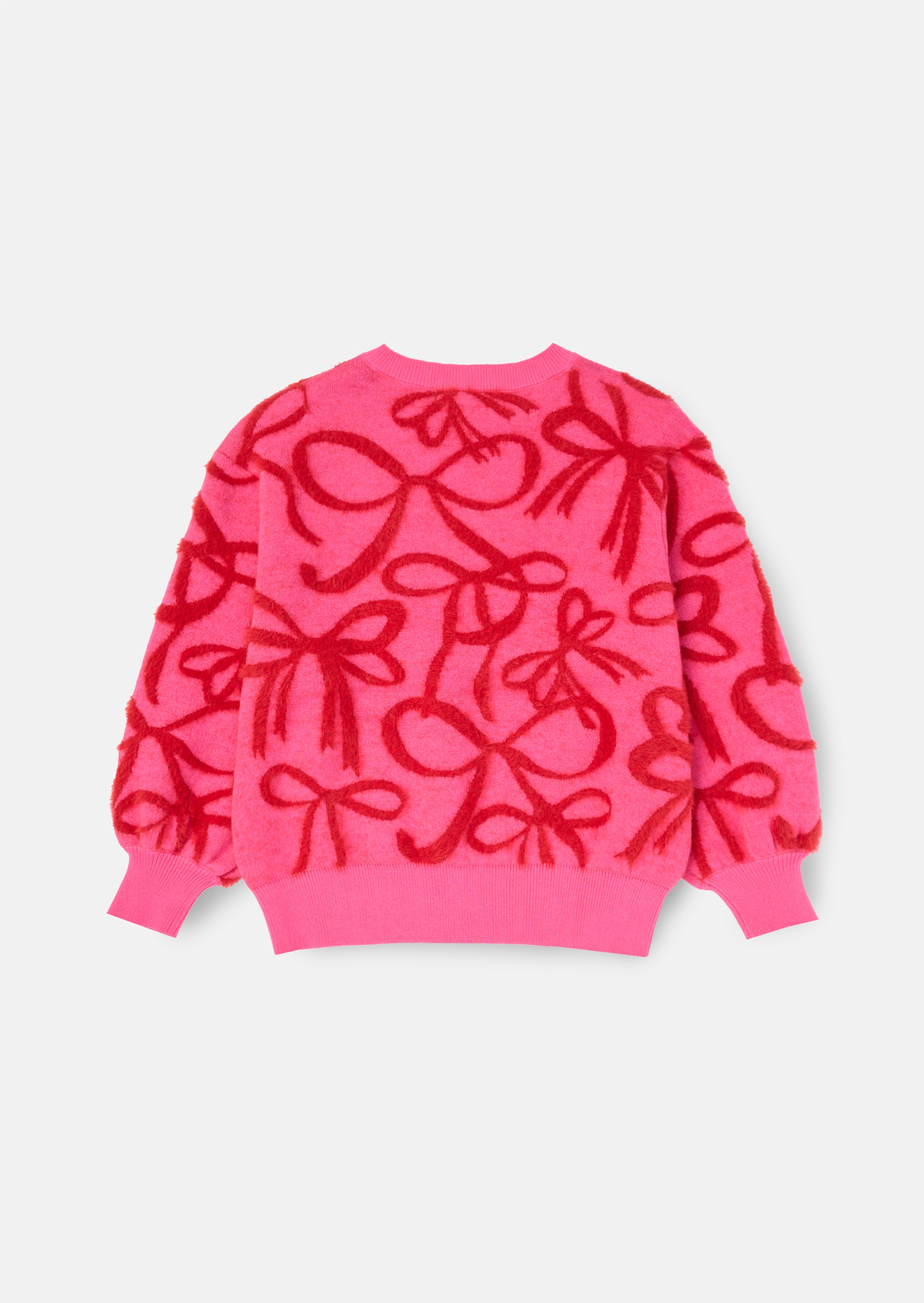 Livia Bow Eyelash Jumper