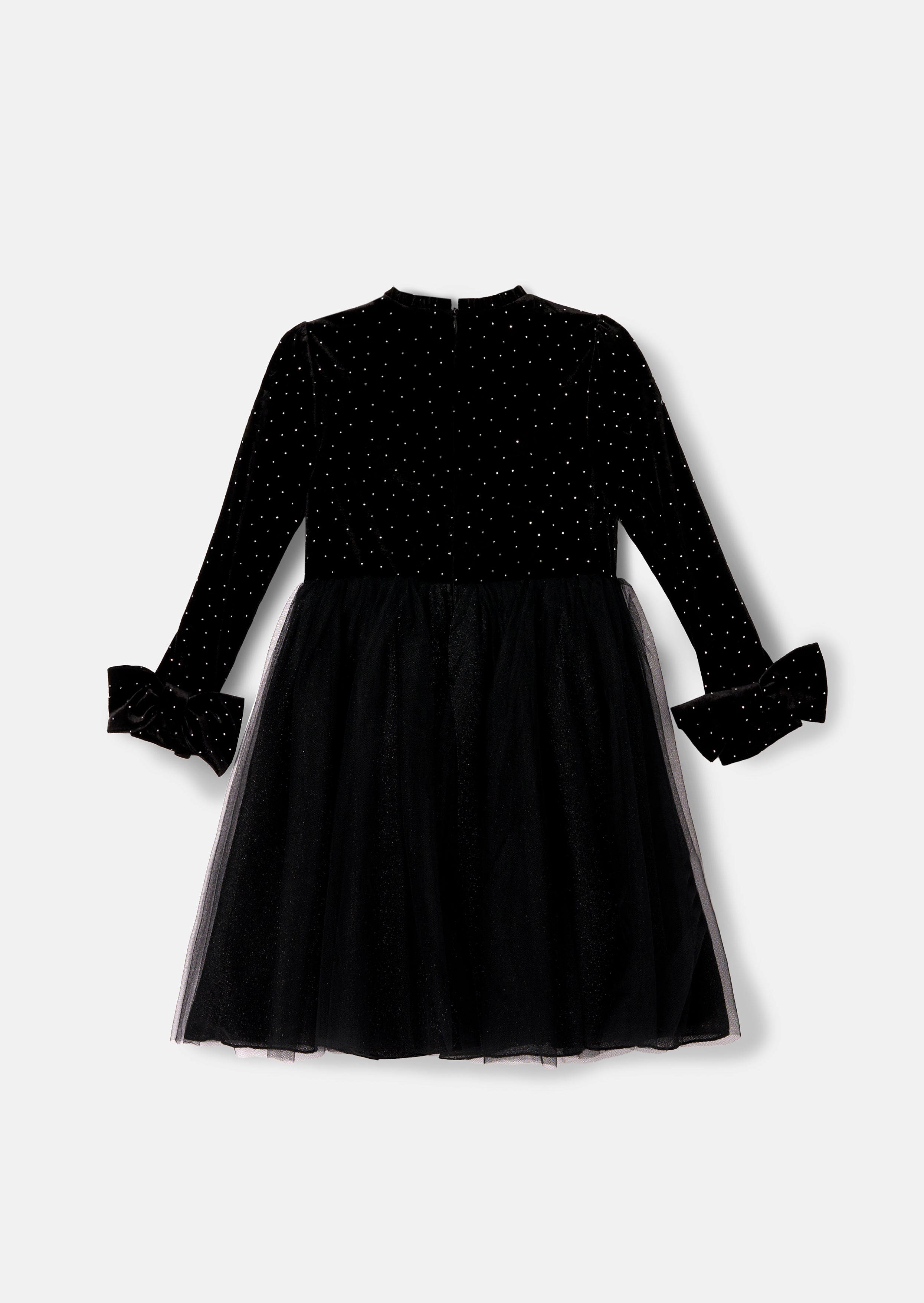 Elsie Velvet Tulle Dress