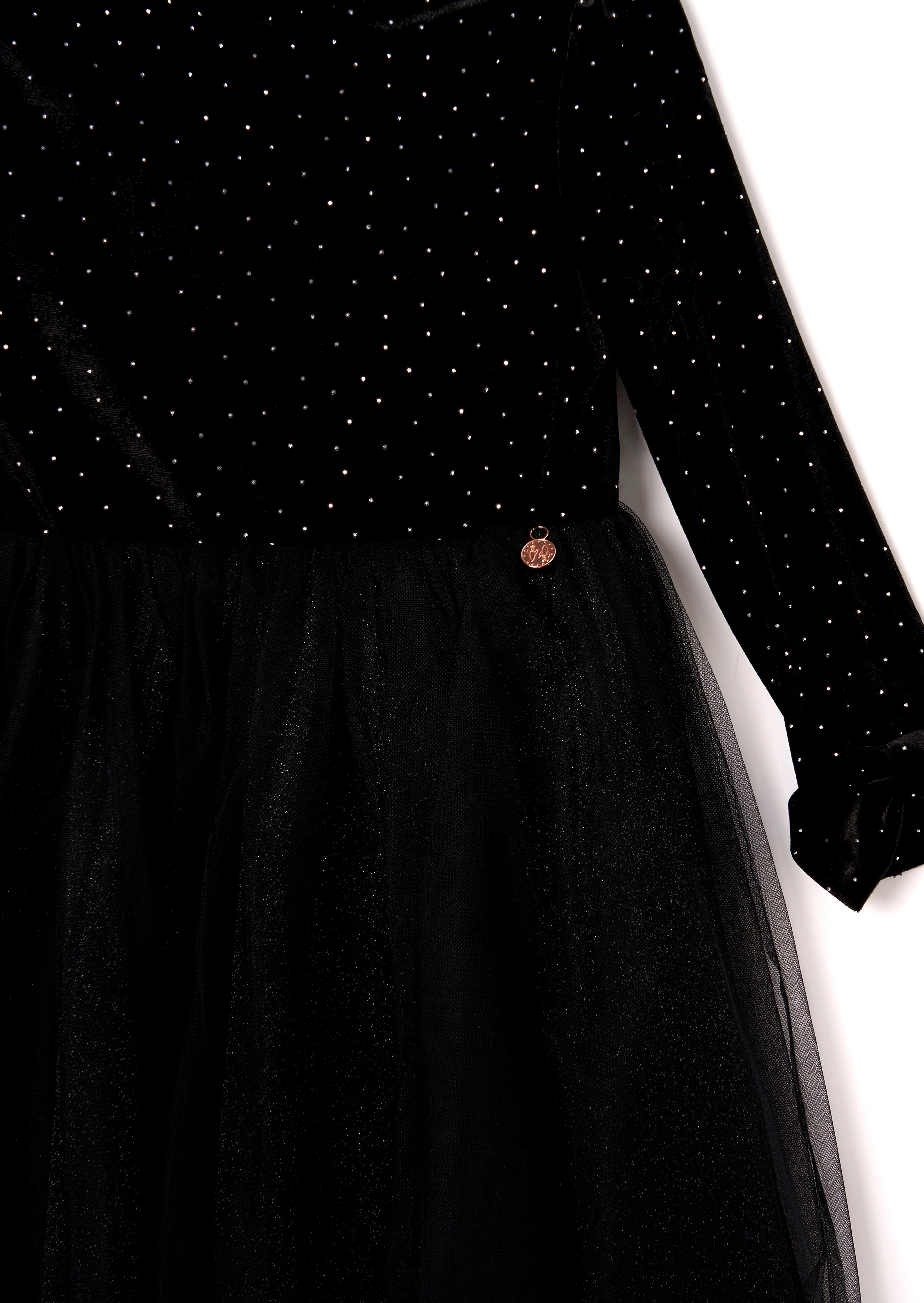 Elsie Velvet Tulle Dress