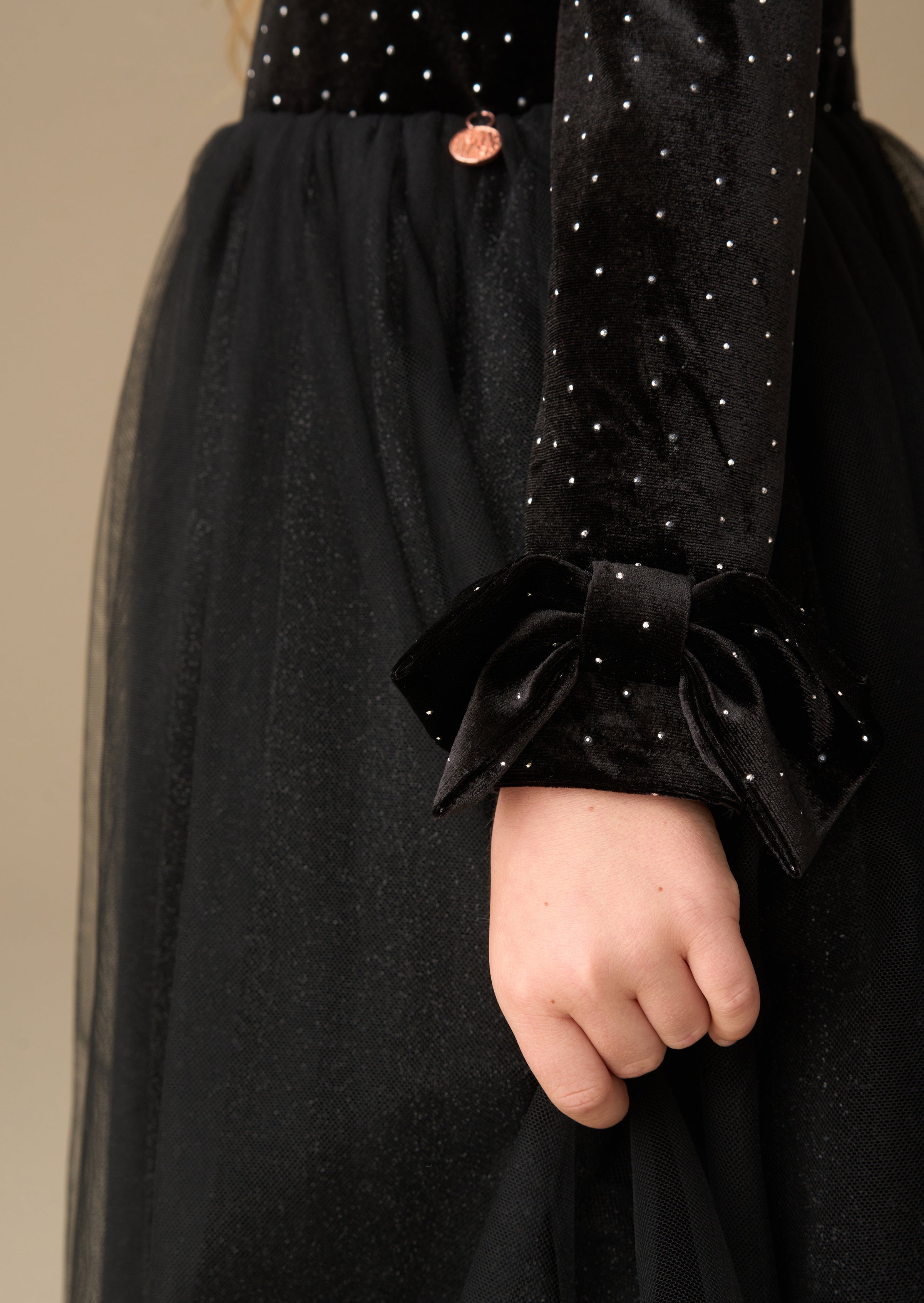 Elsie Velvet Tulle Dress