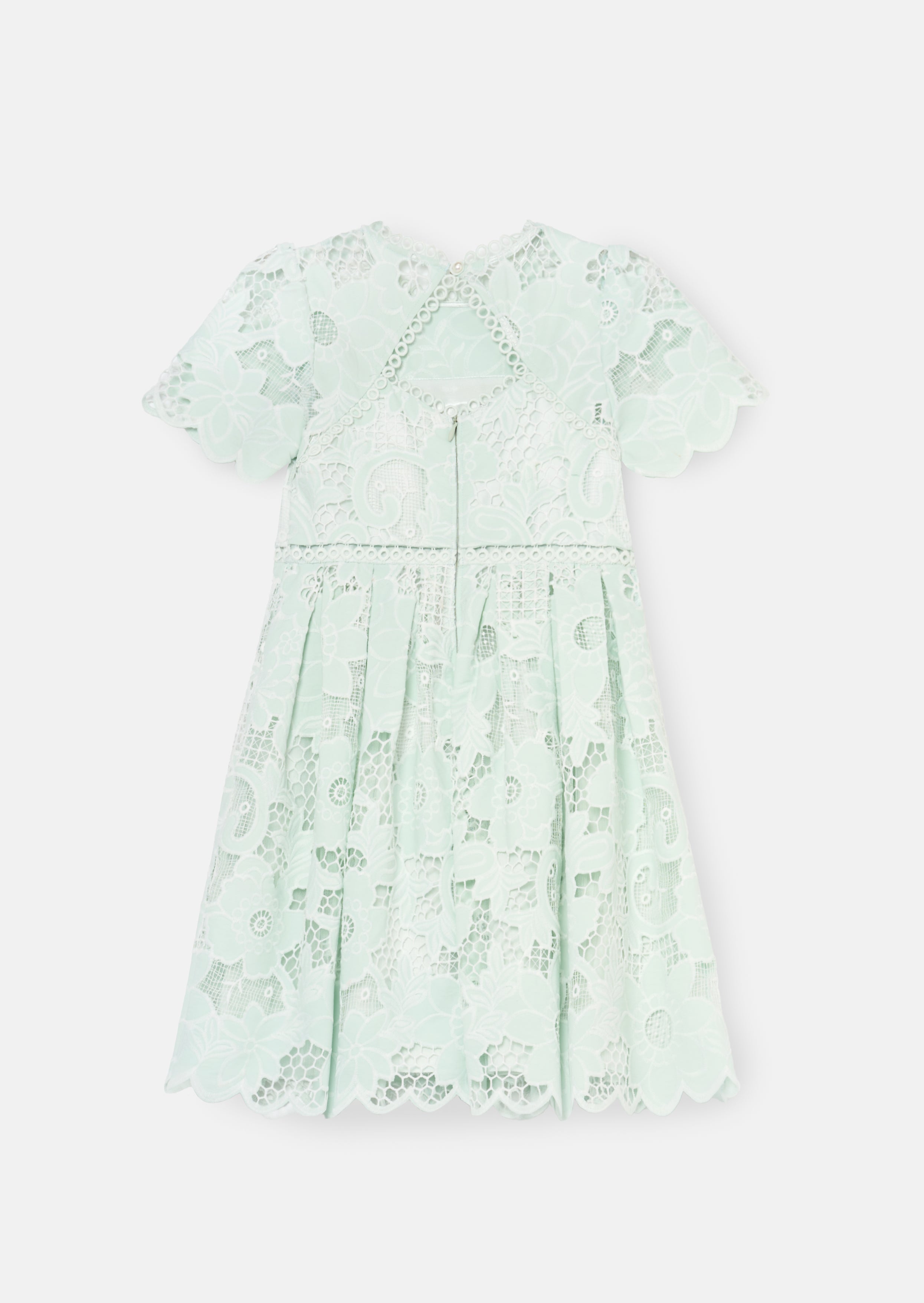 Vestido de encaje Maeva Mint