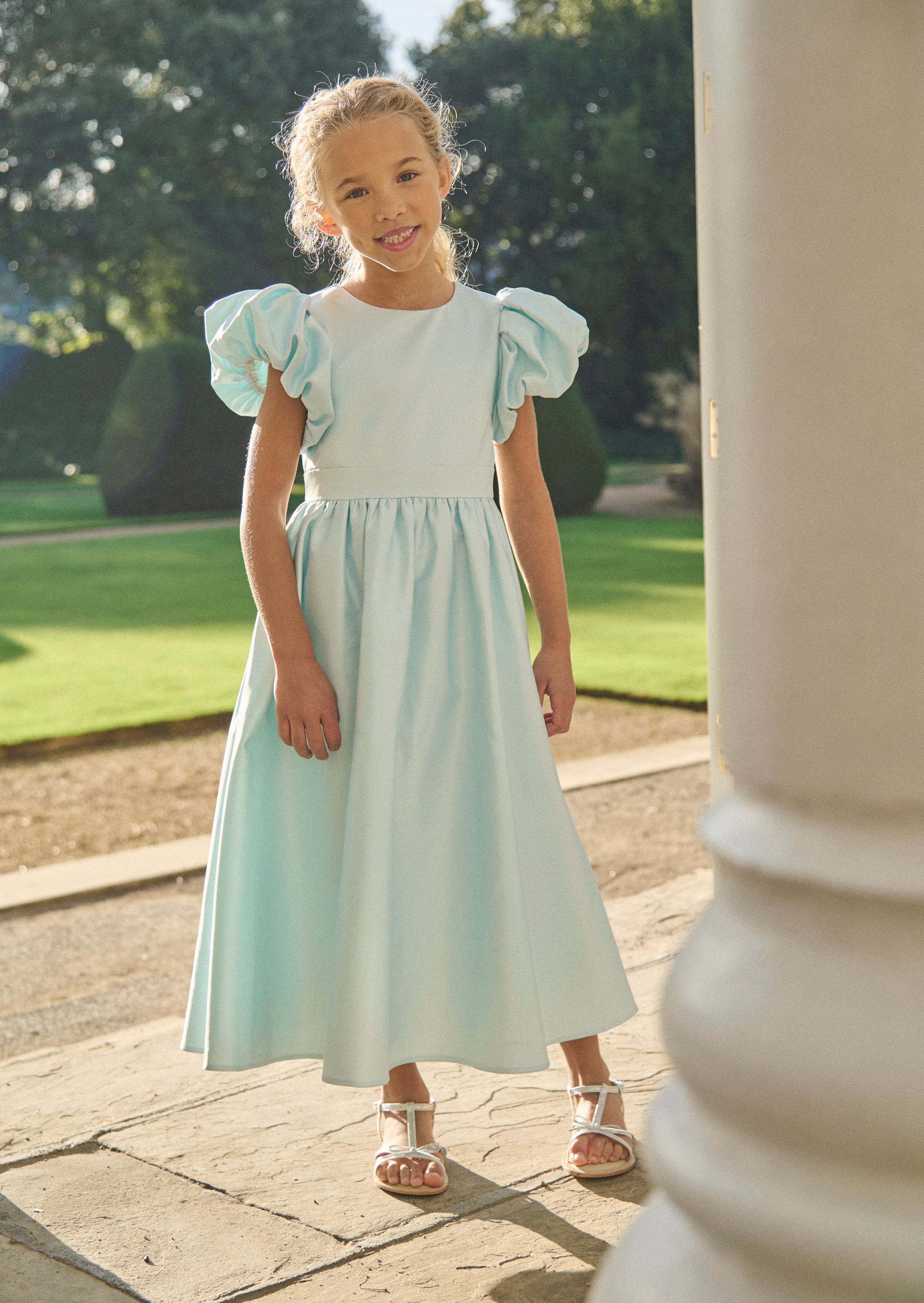 Robe à manches bouffantes Bluebell