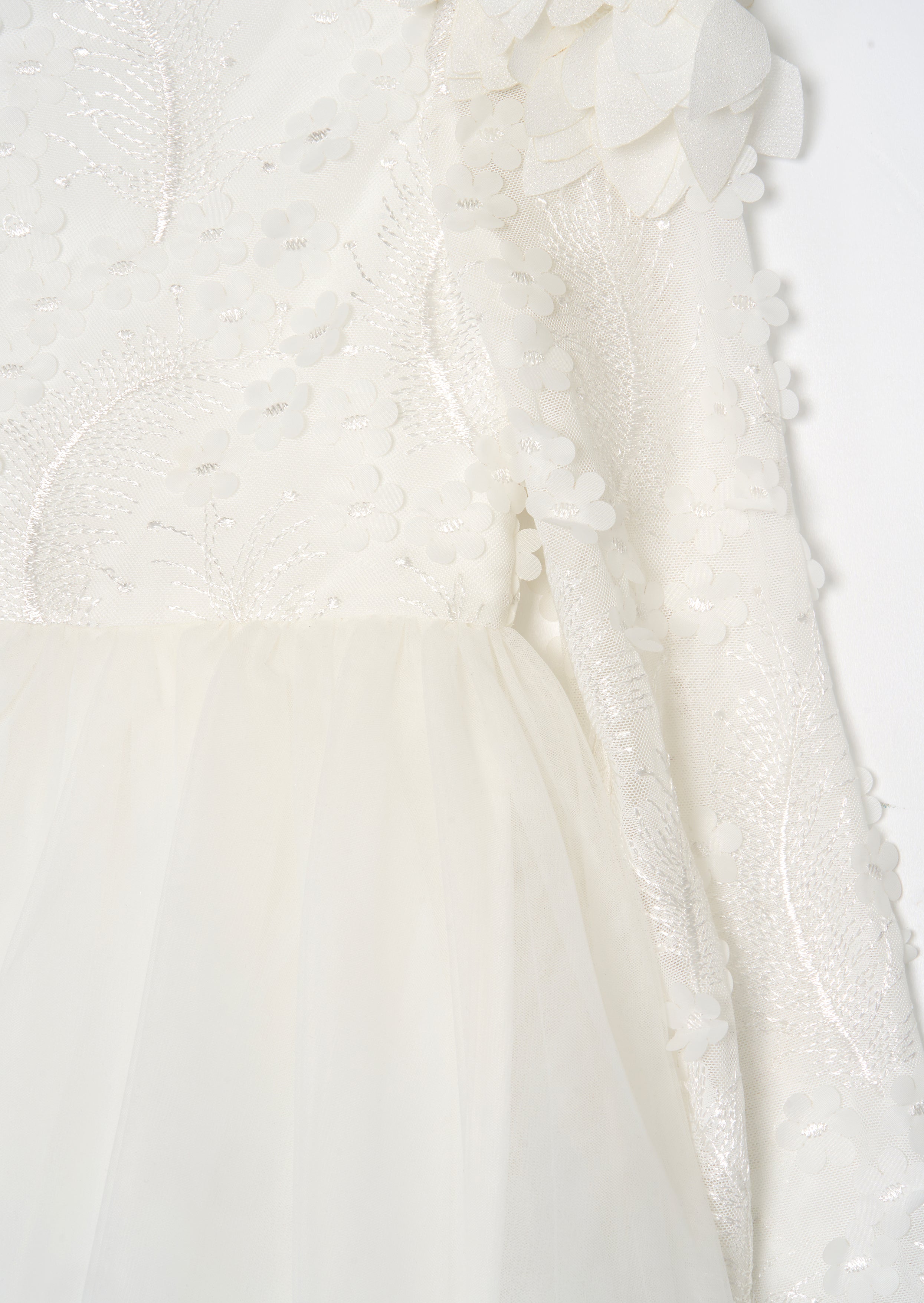 Gabrielle Embellished Mesh Dress