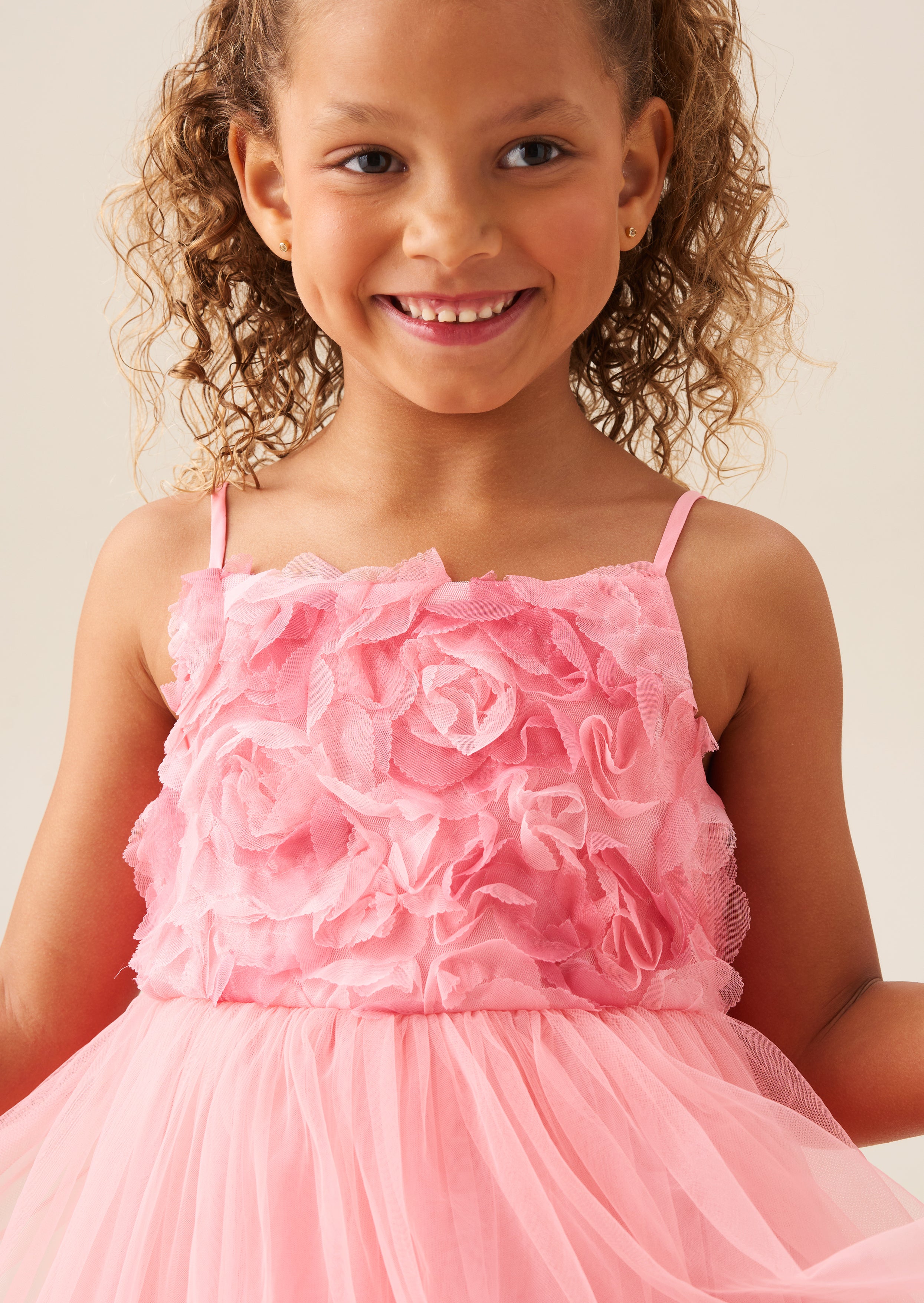 Rosie Embellished Flower Dress