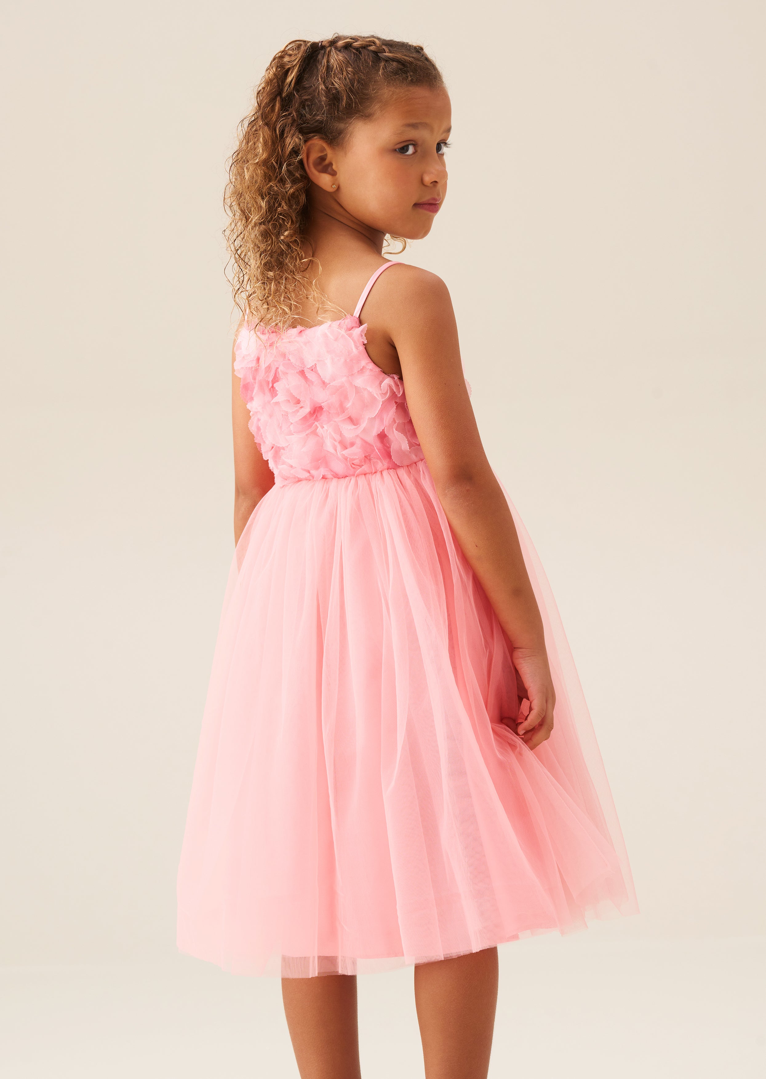 Rosie Embellished Flower Dress