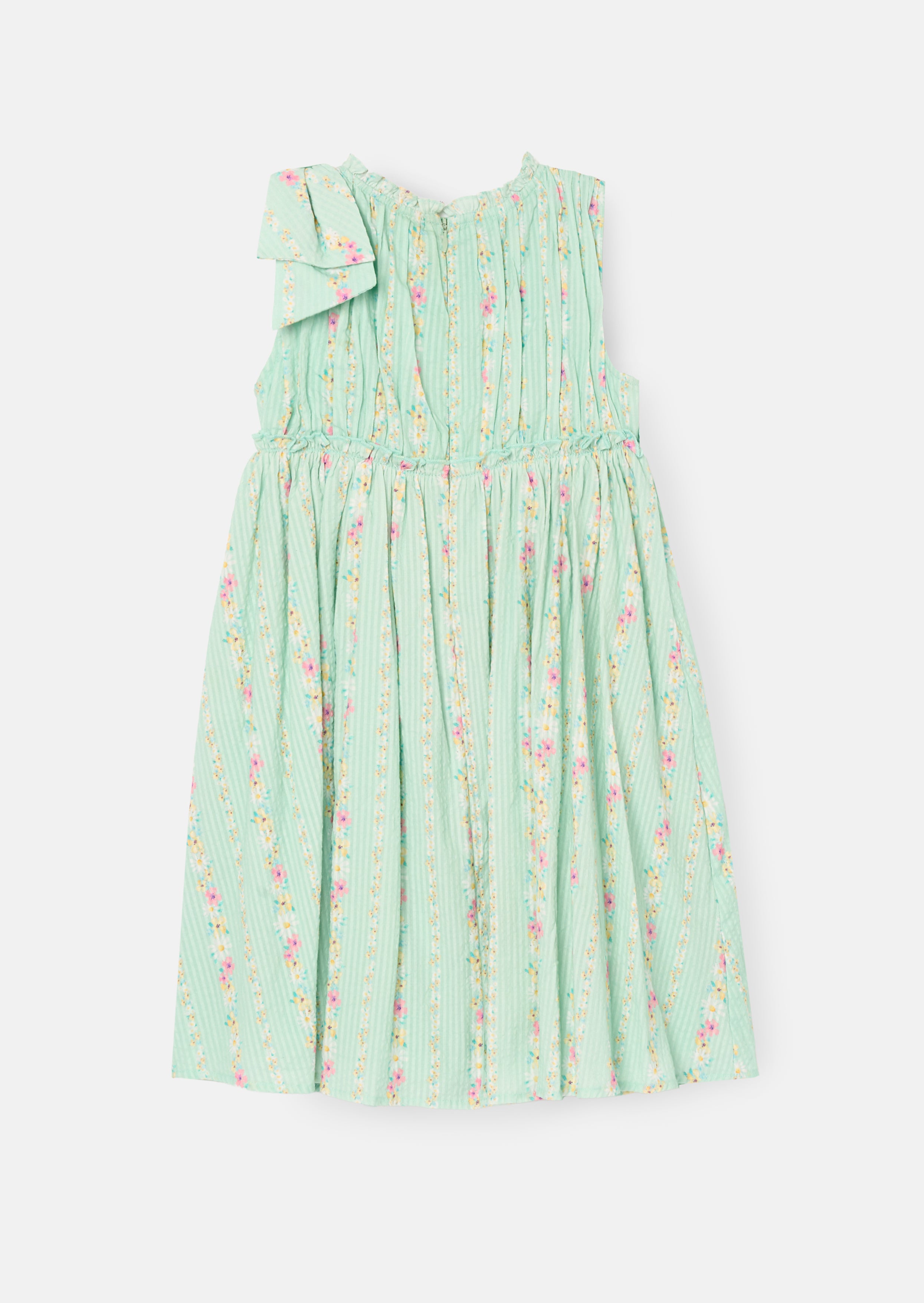 Gianna Floral Stripe Dress