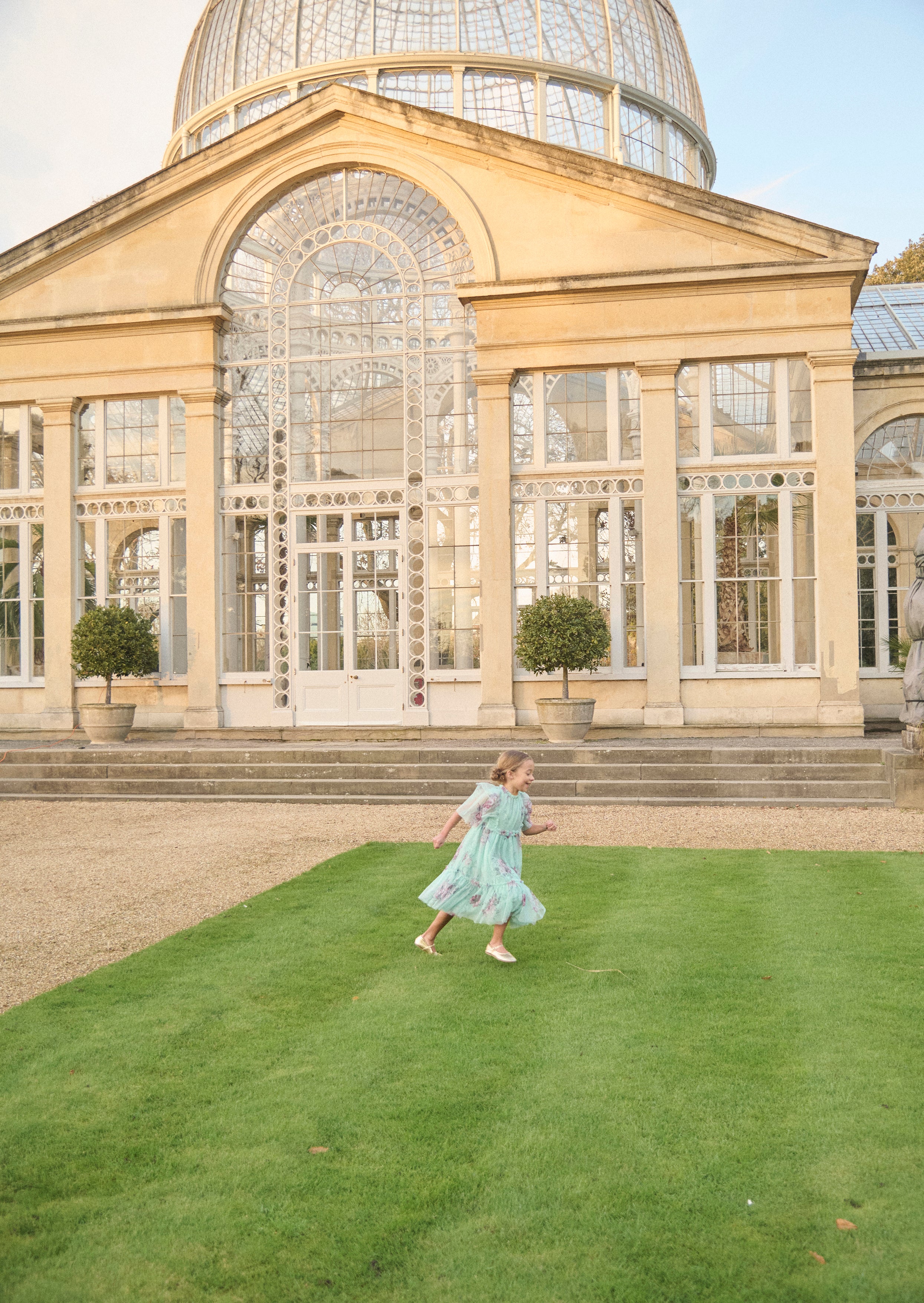 Rosa Mint Floral Mesh Dress
