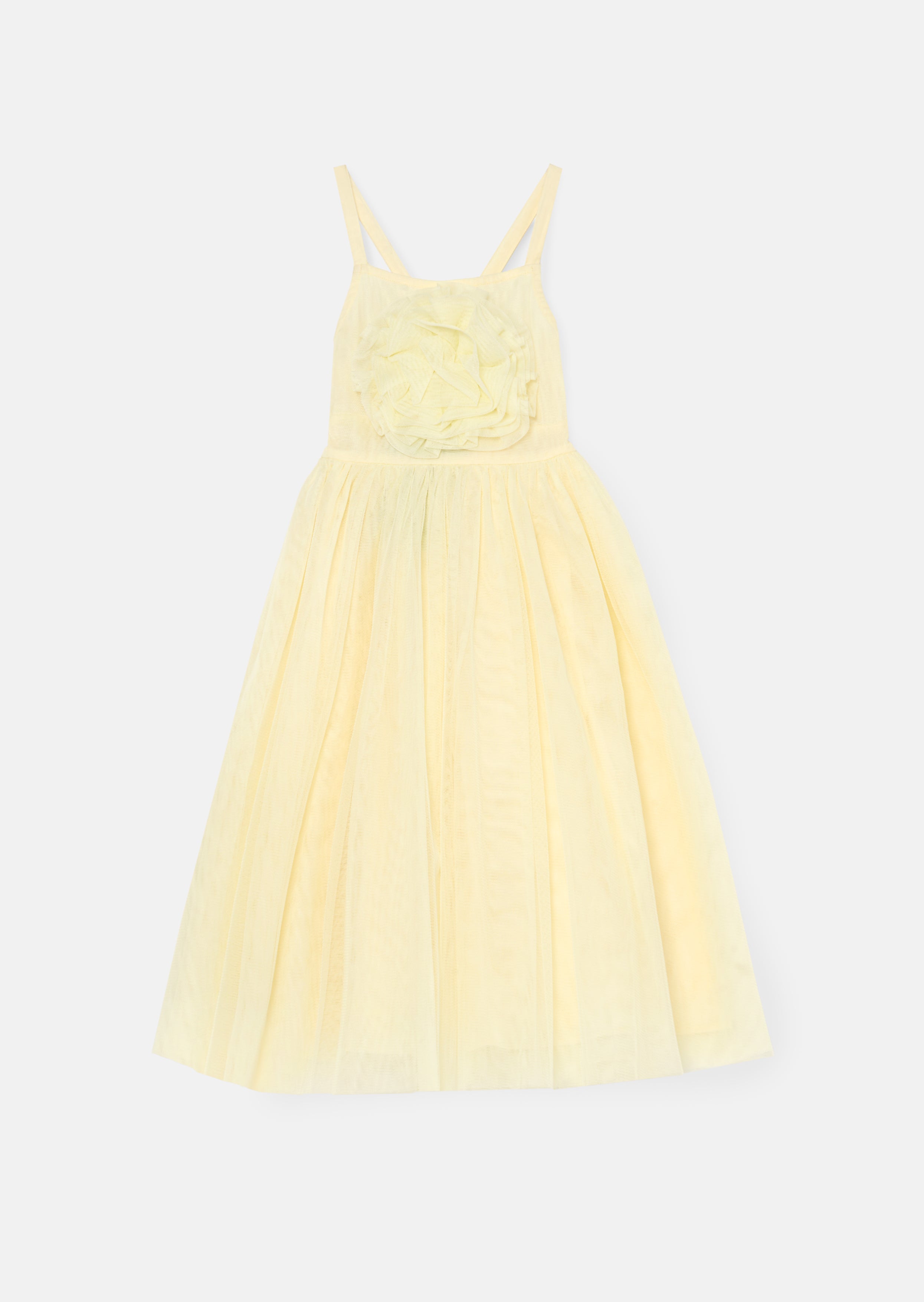 Lily Corsage Mesh Dress