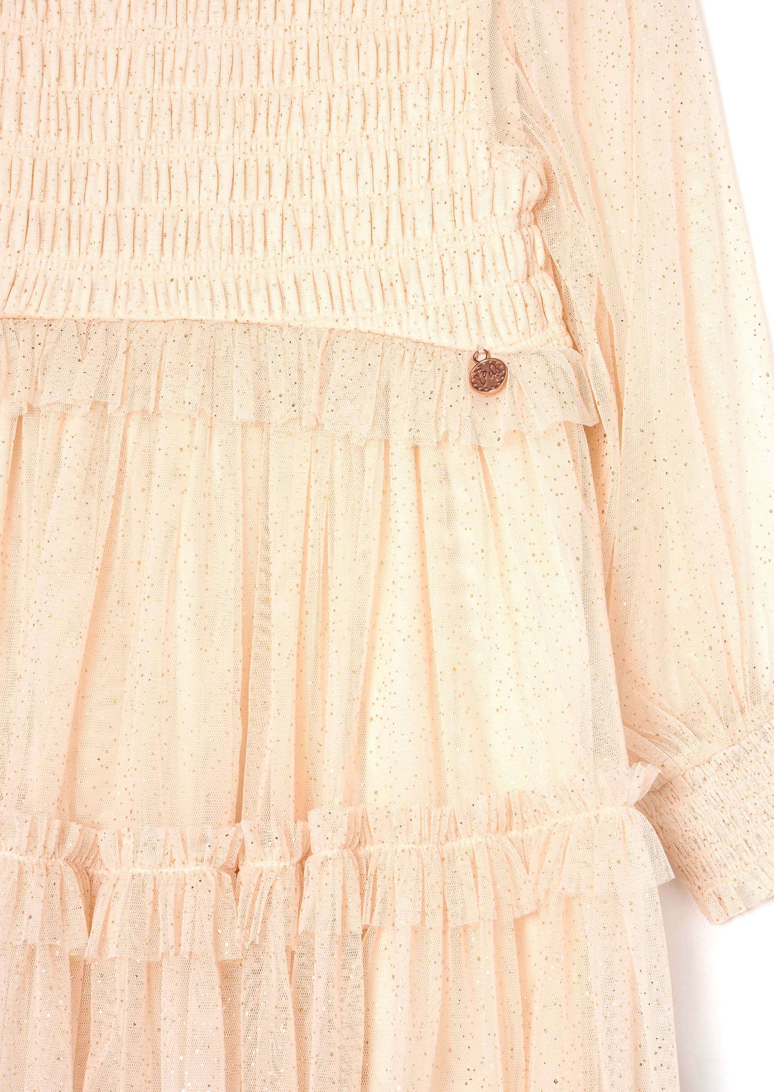 Willow Ivory Balloon Sleeve Boho Dress