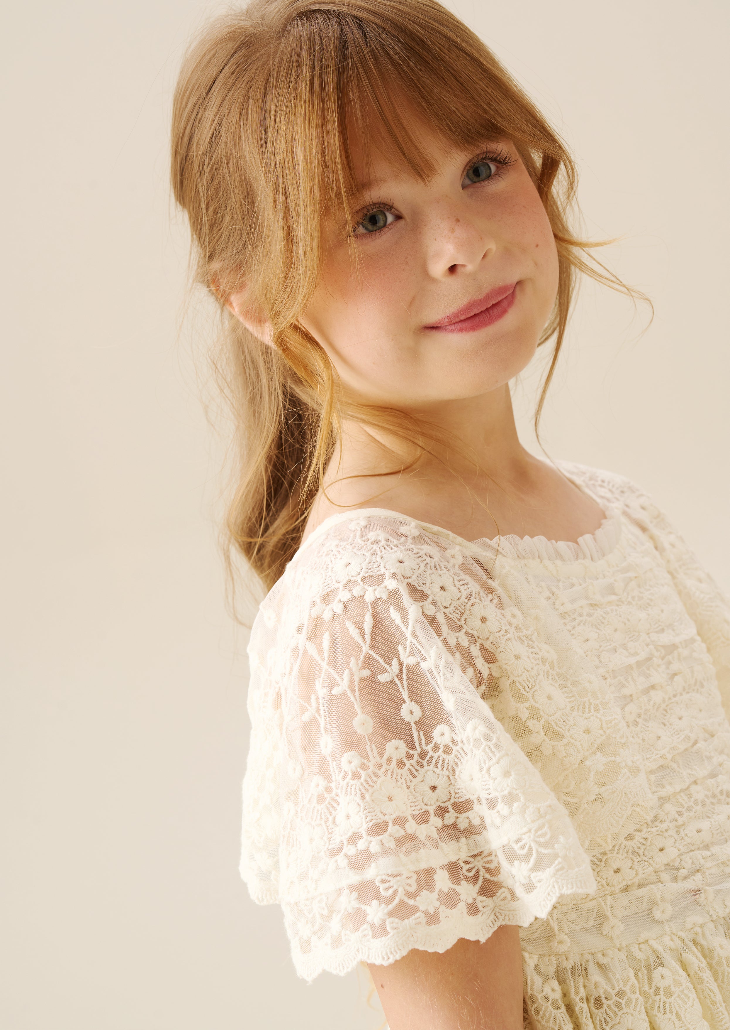 Abito in rete di pizzo vintage Annabelle