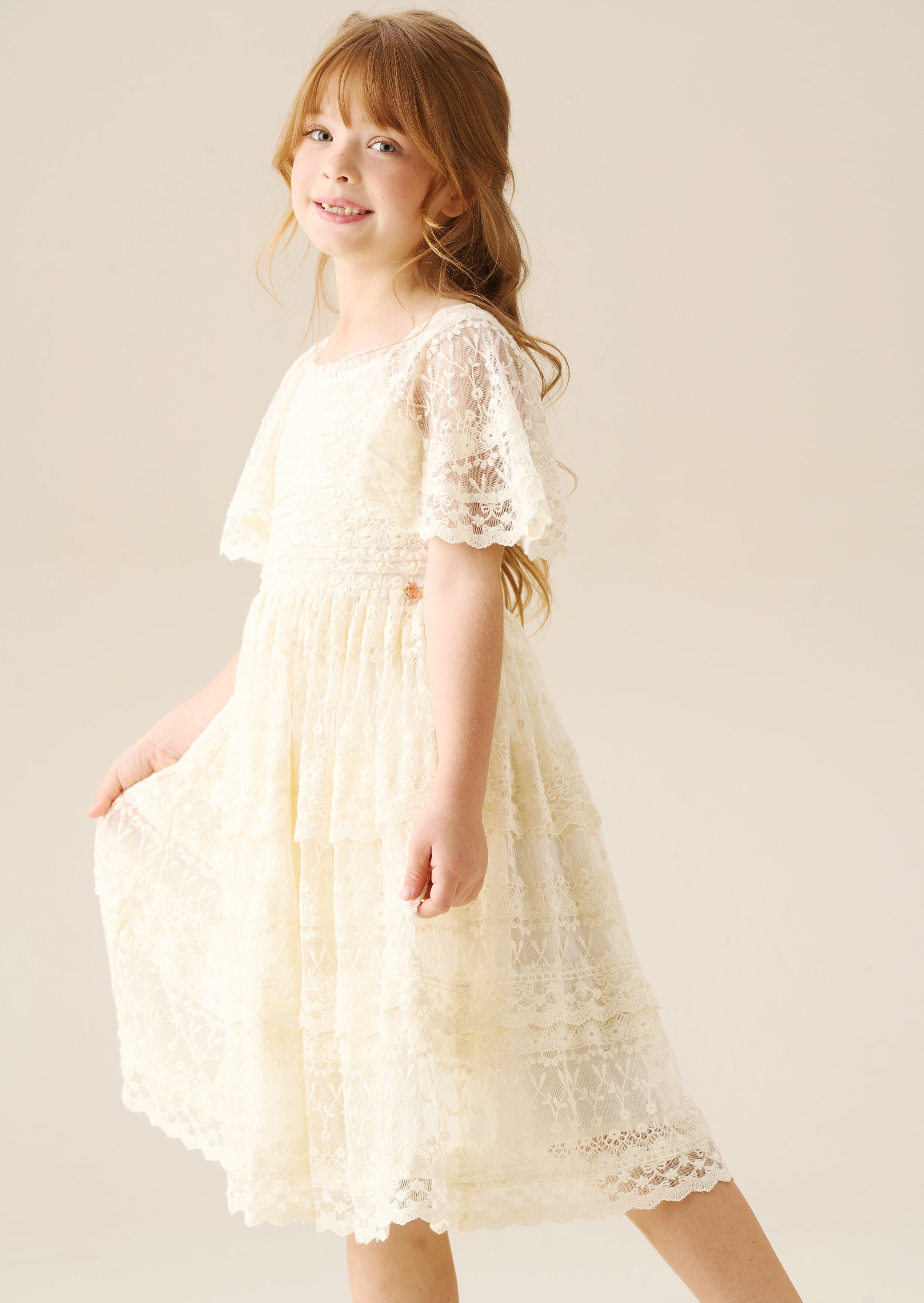 Abito in rete di pizzo vintage Annabelle