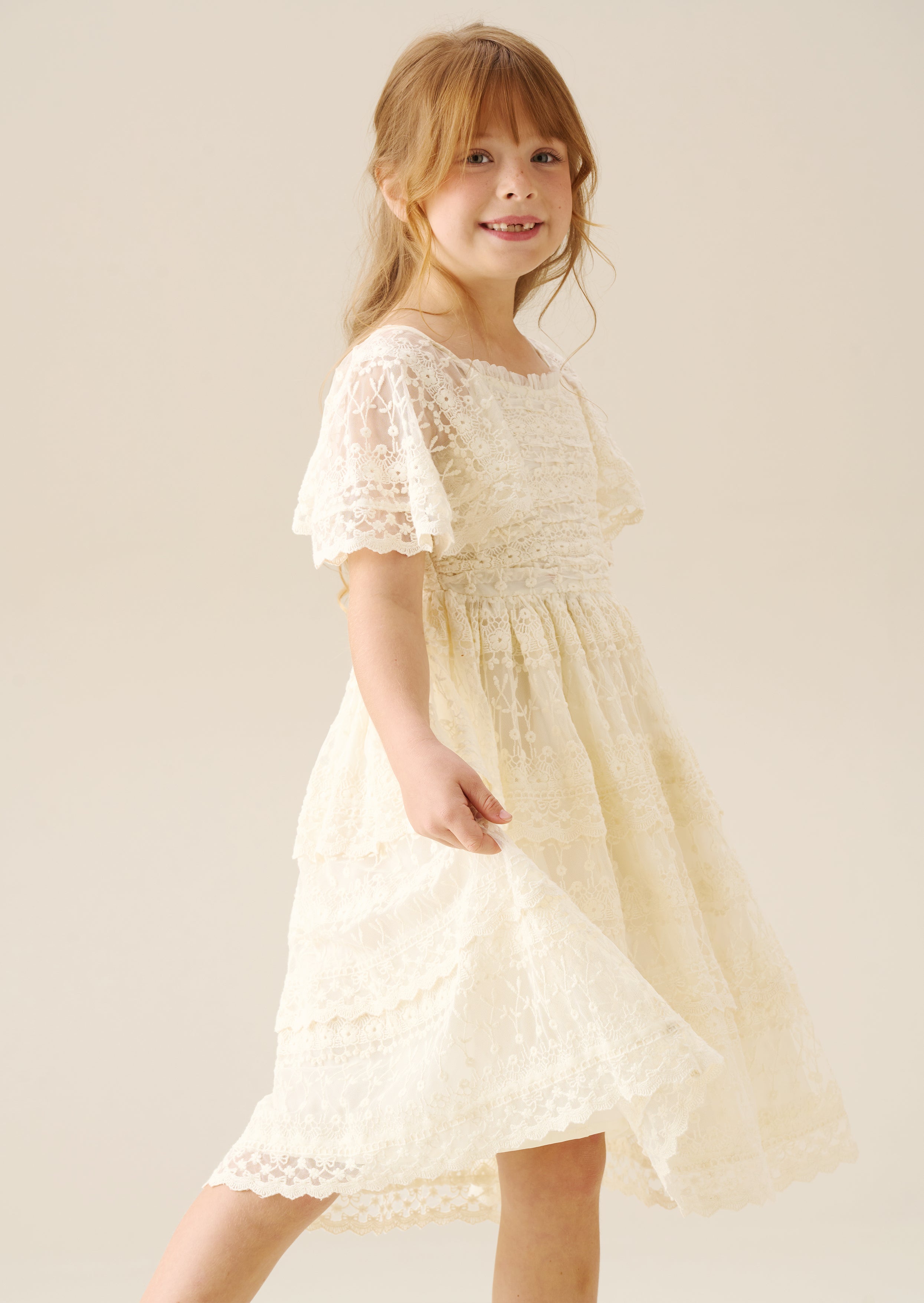 Abito in rete di pizzo vintage Annabelle