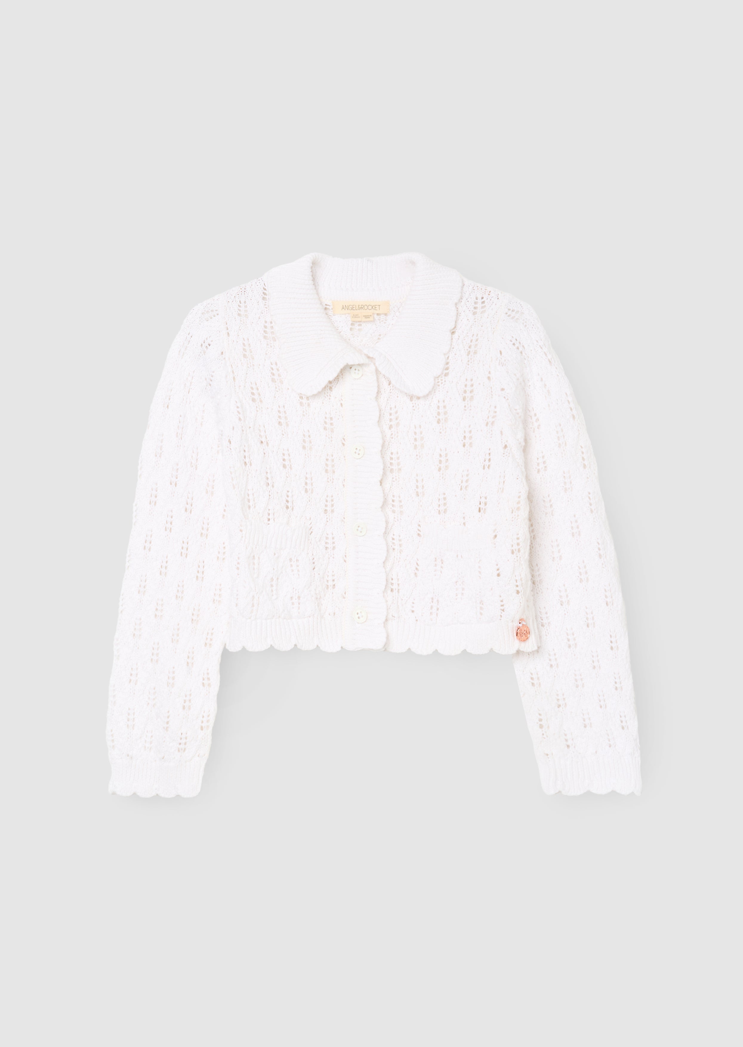 Cárdigan de punto con cuello Jessica