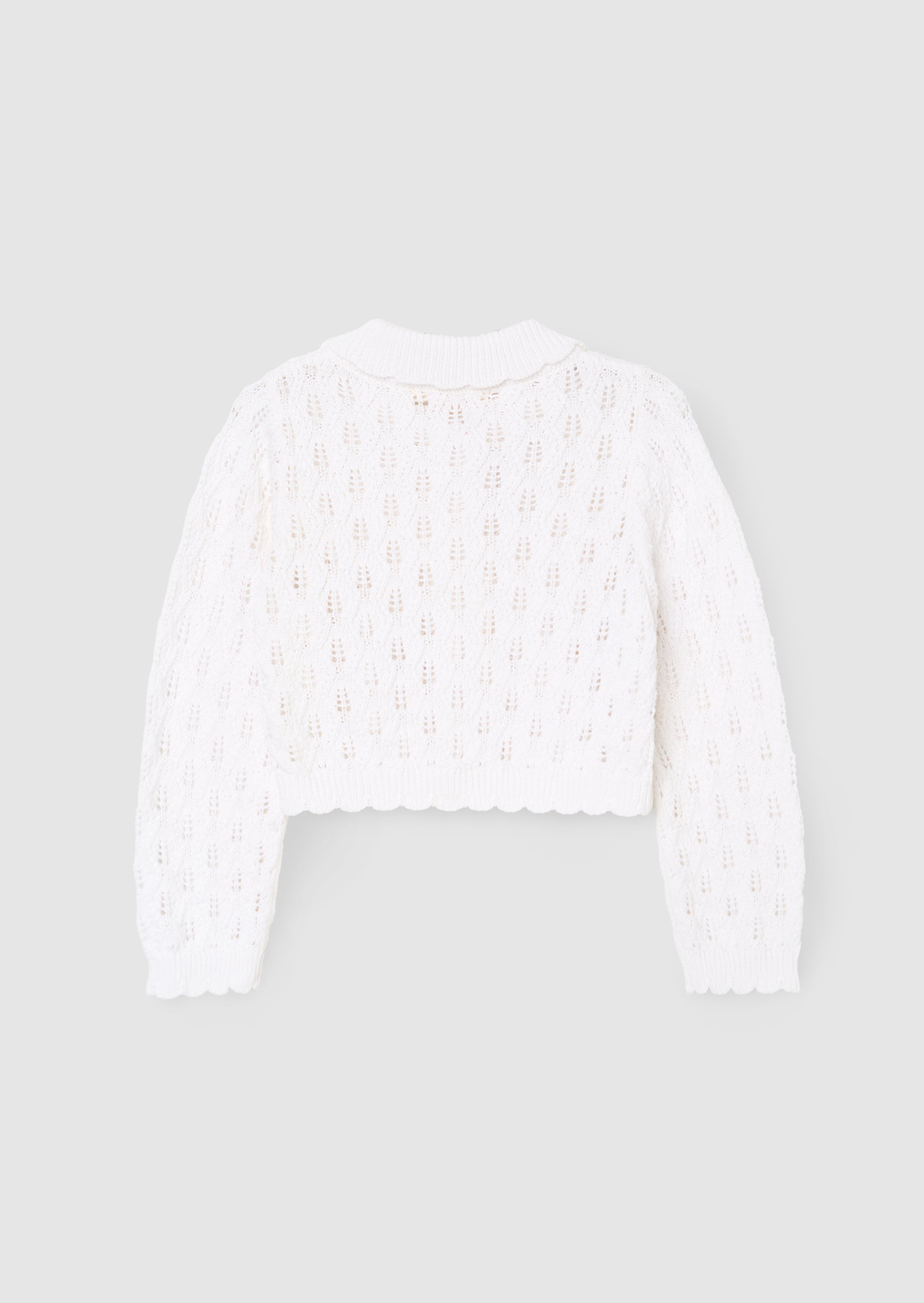 Cárdigan de punto con cuello Jessica