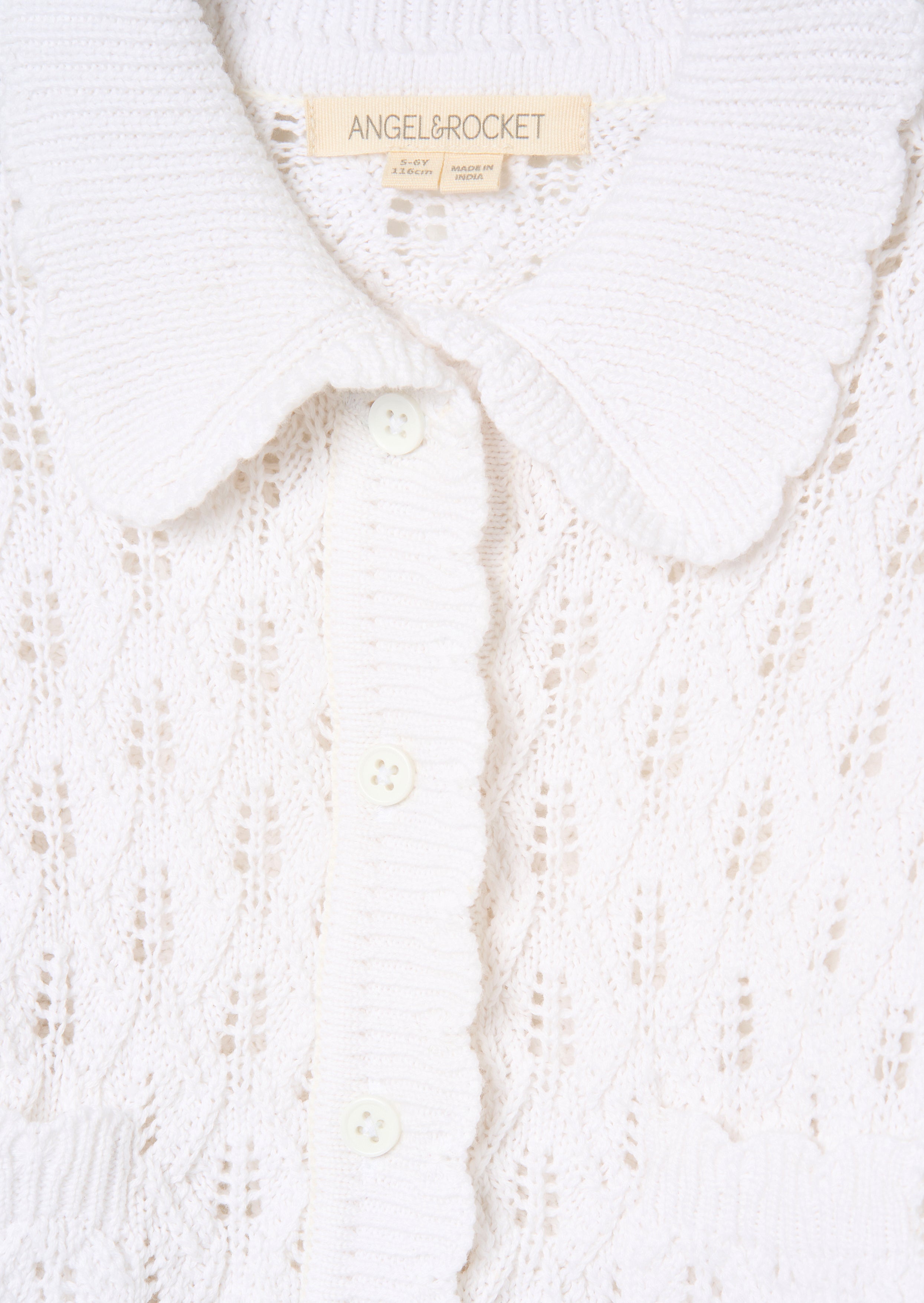 Cárdigan de punto con cuello Jessica