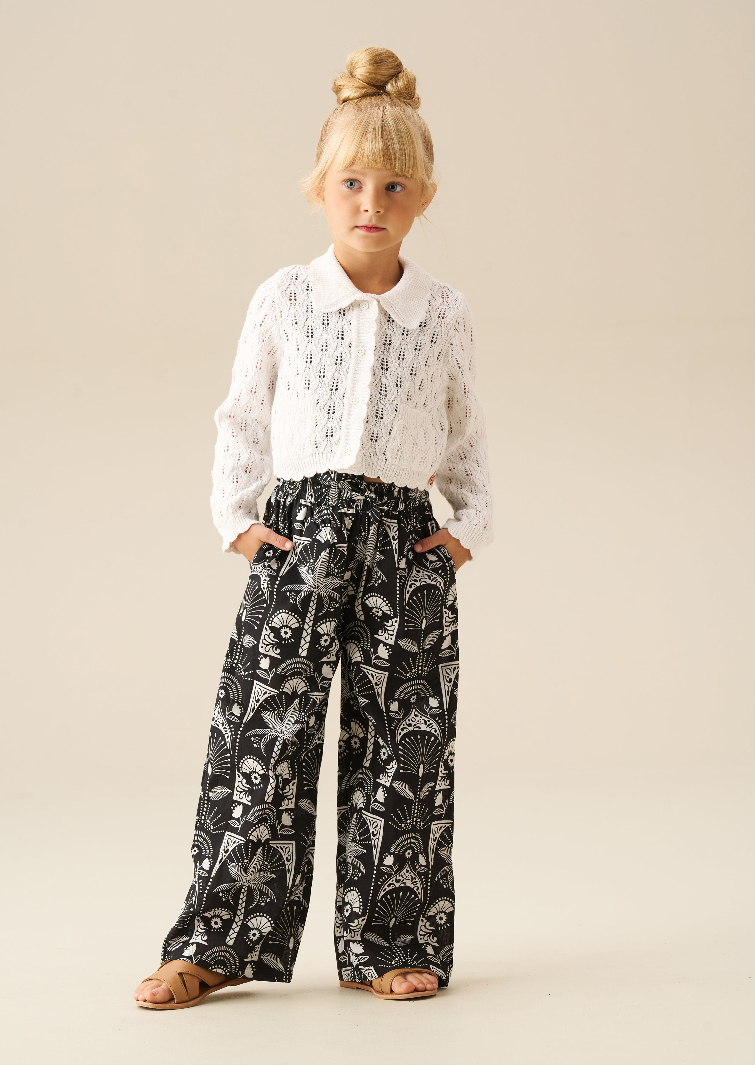 Cárdigan de punto con cuello Jessica