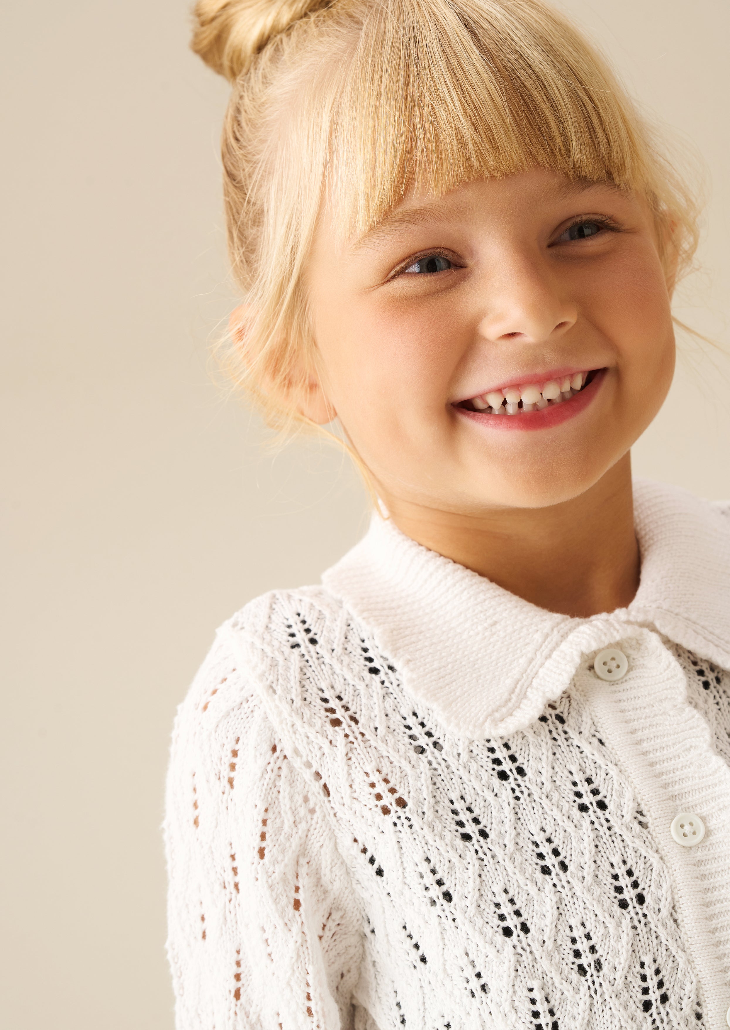 Jessica Collar Knit Cardigan