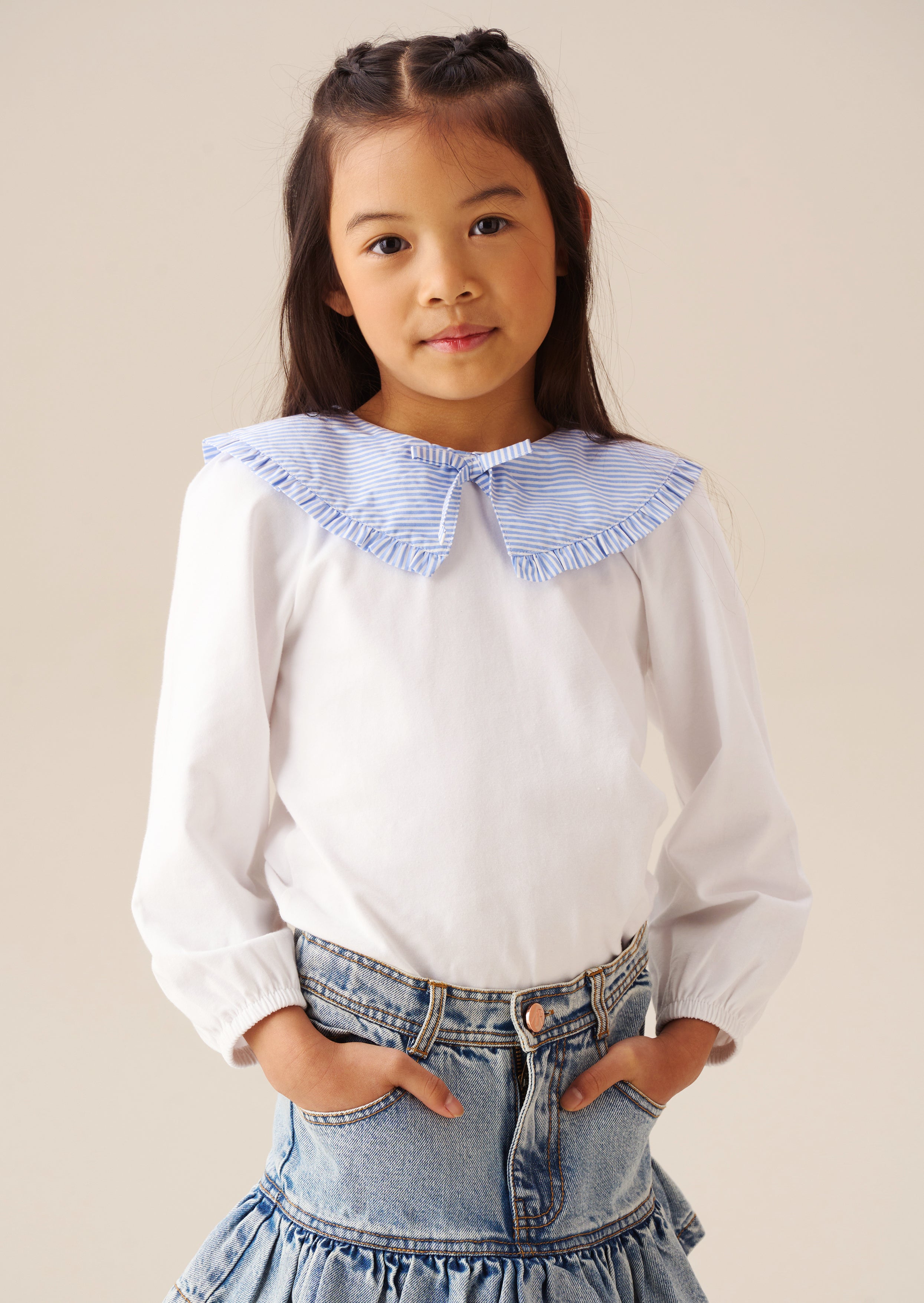 Betty Stripe Long Sleeve Top