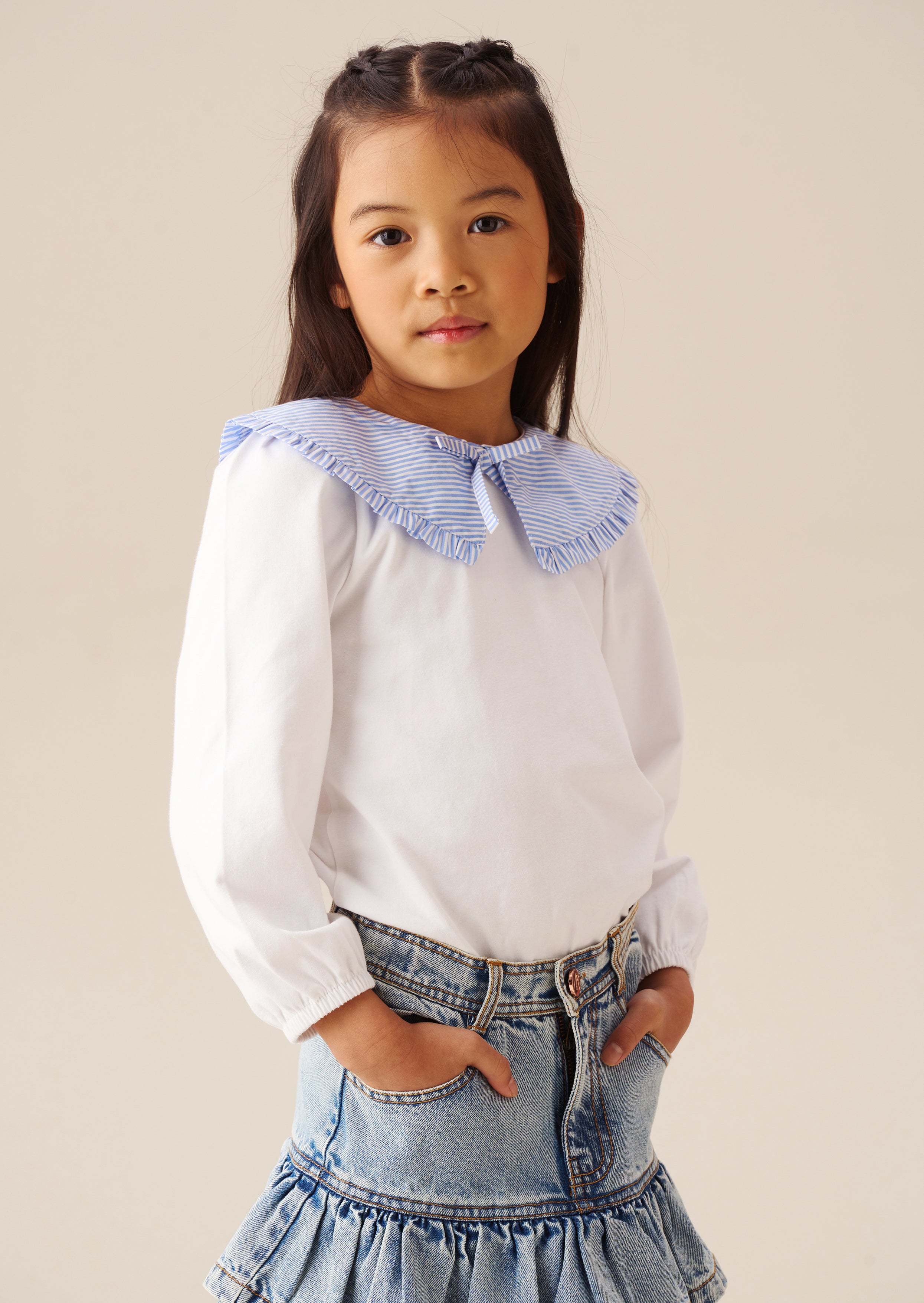 Betty Stripe Long Sleeve Top