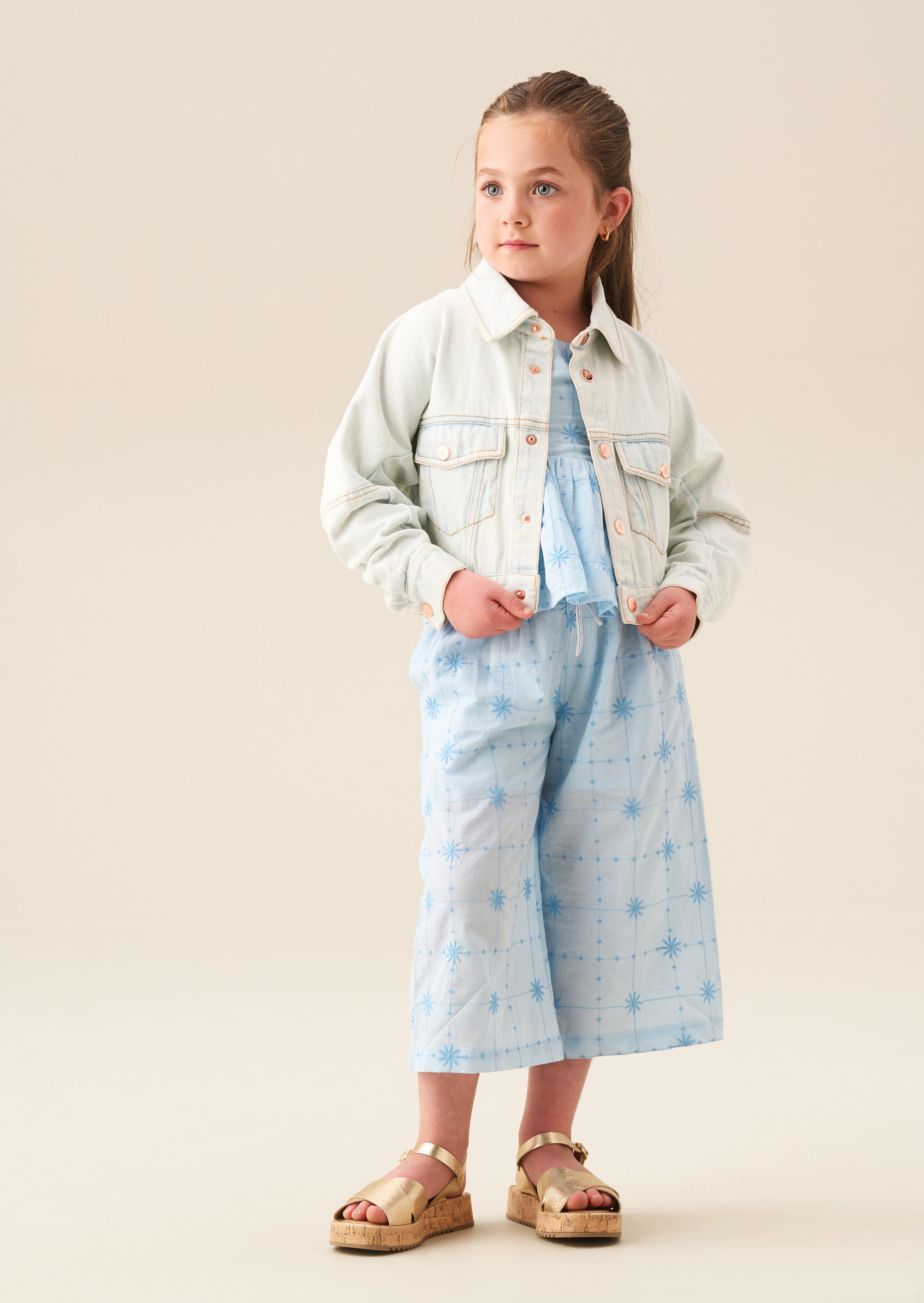 Chaqueta de mezclilla Carla