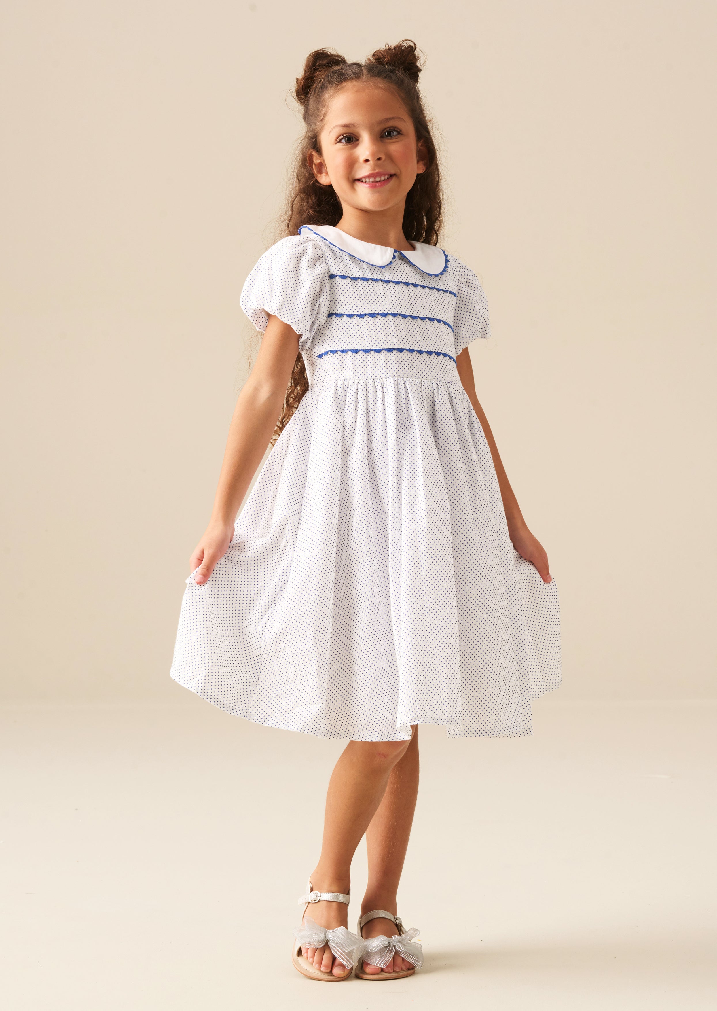 فستان لوتي سبوت بأكمام منفوشة