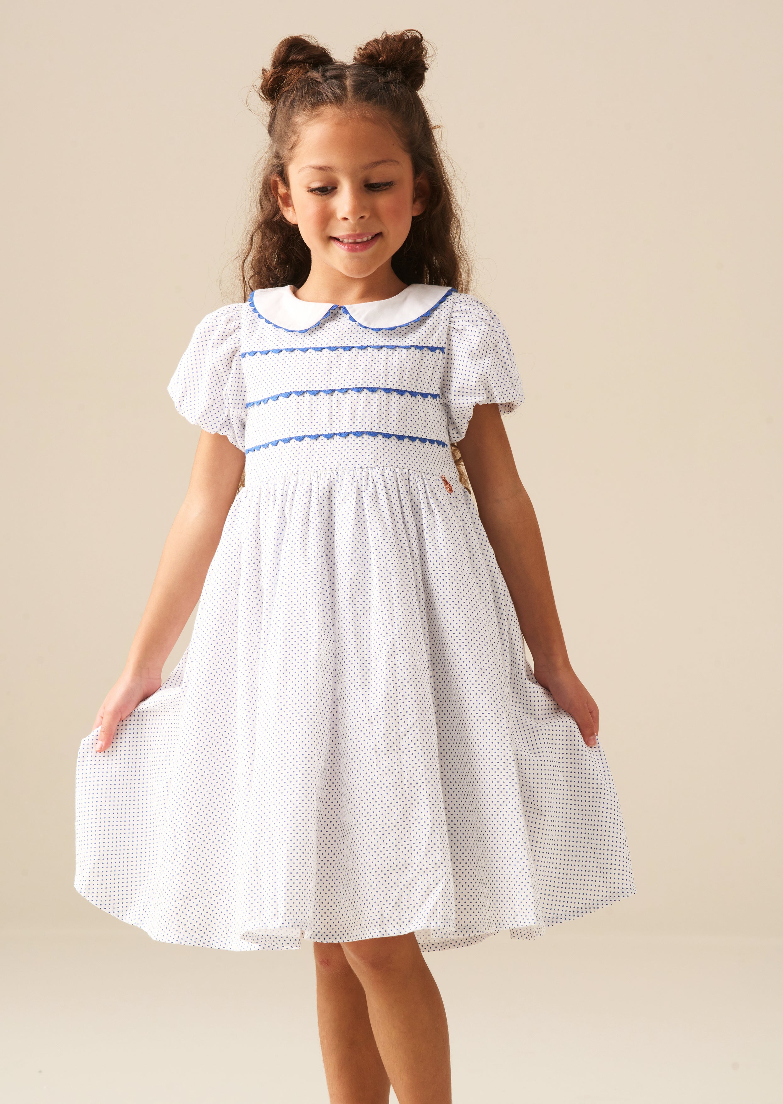 فستان لوتي سبوت بأكمام منفوشة