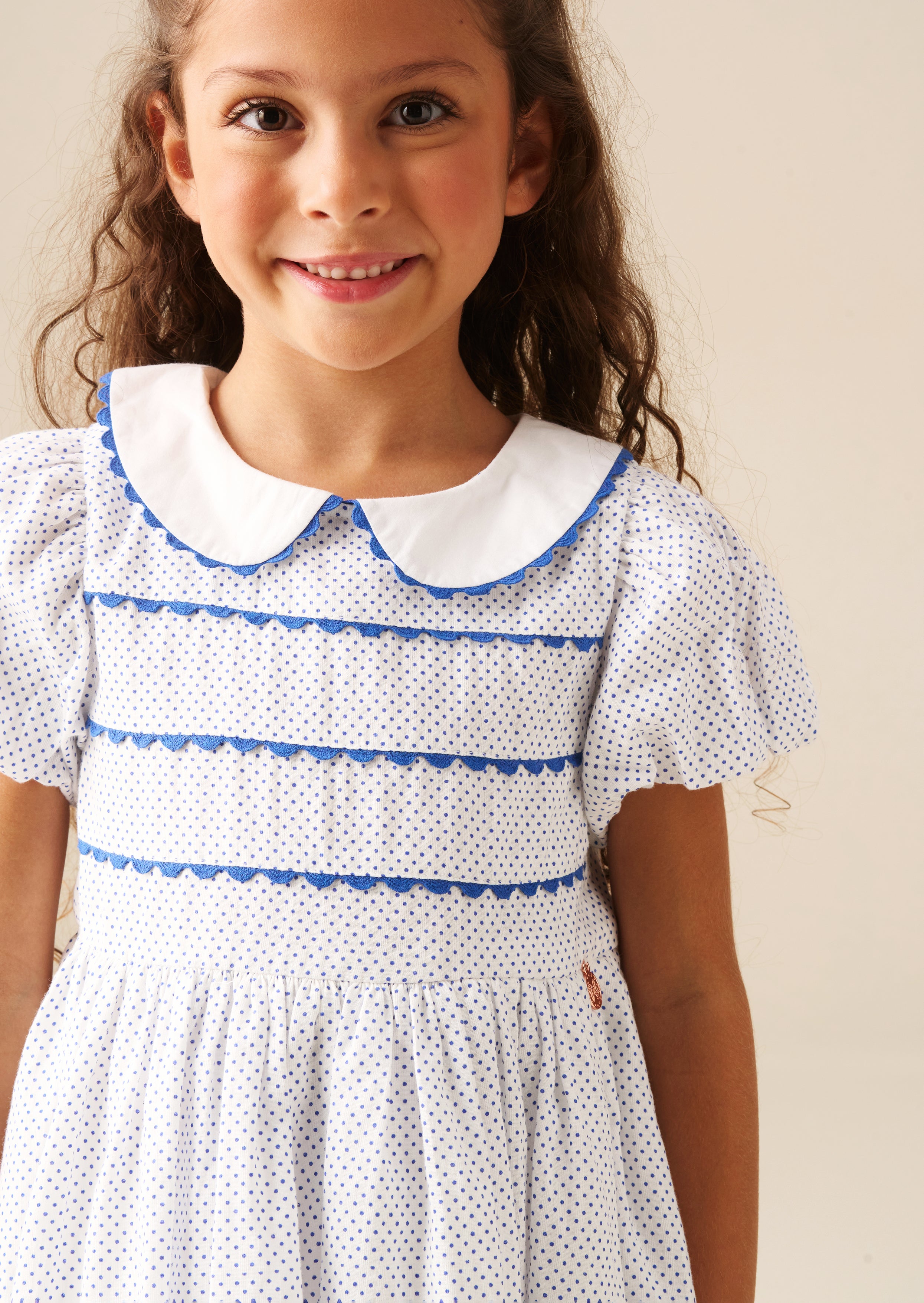 فستان لوتي سبوت بأكمام منفوشة