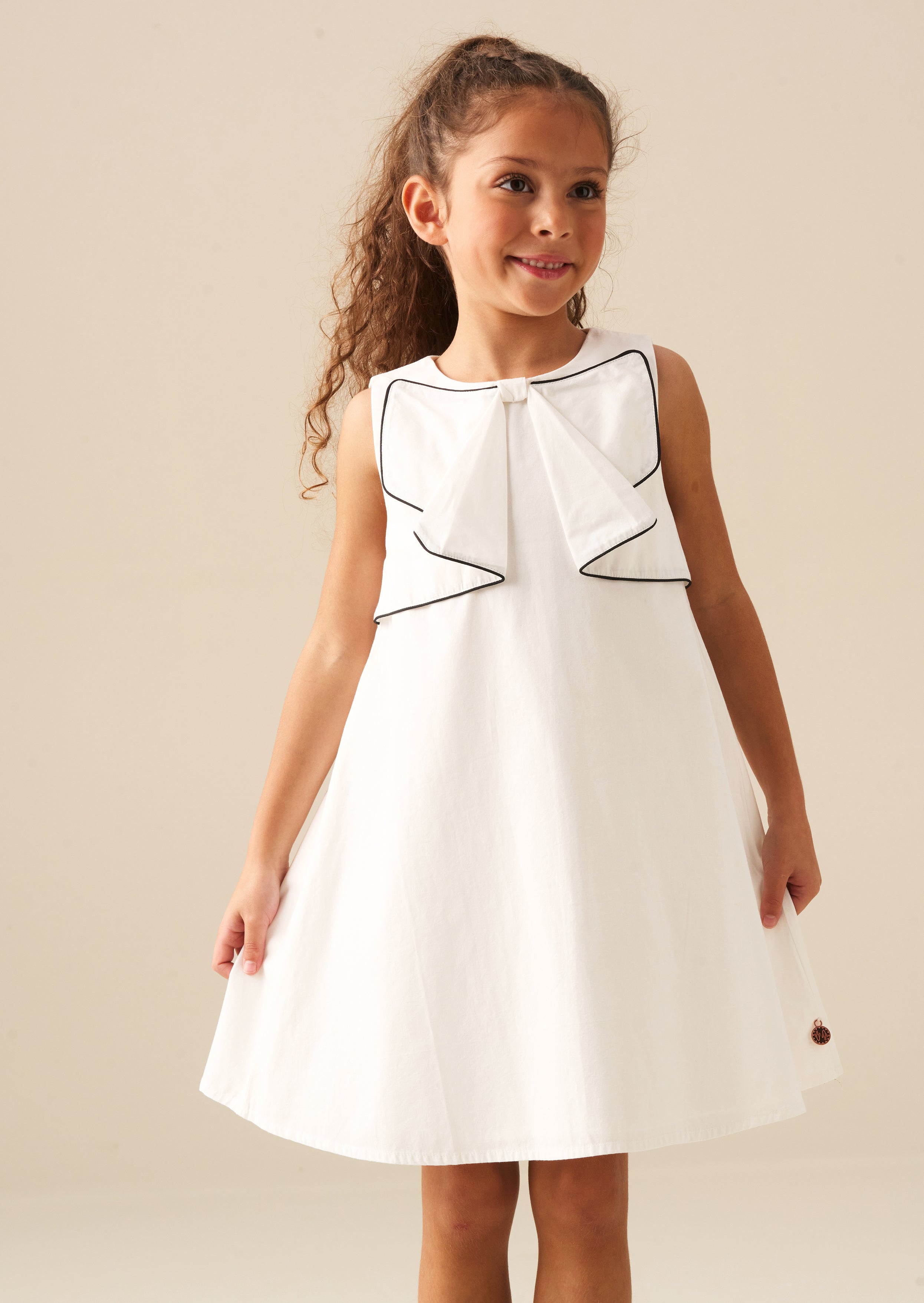 Lizzie Bow Detail Dress